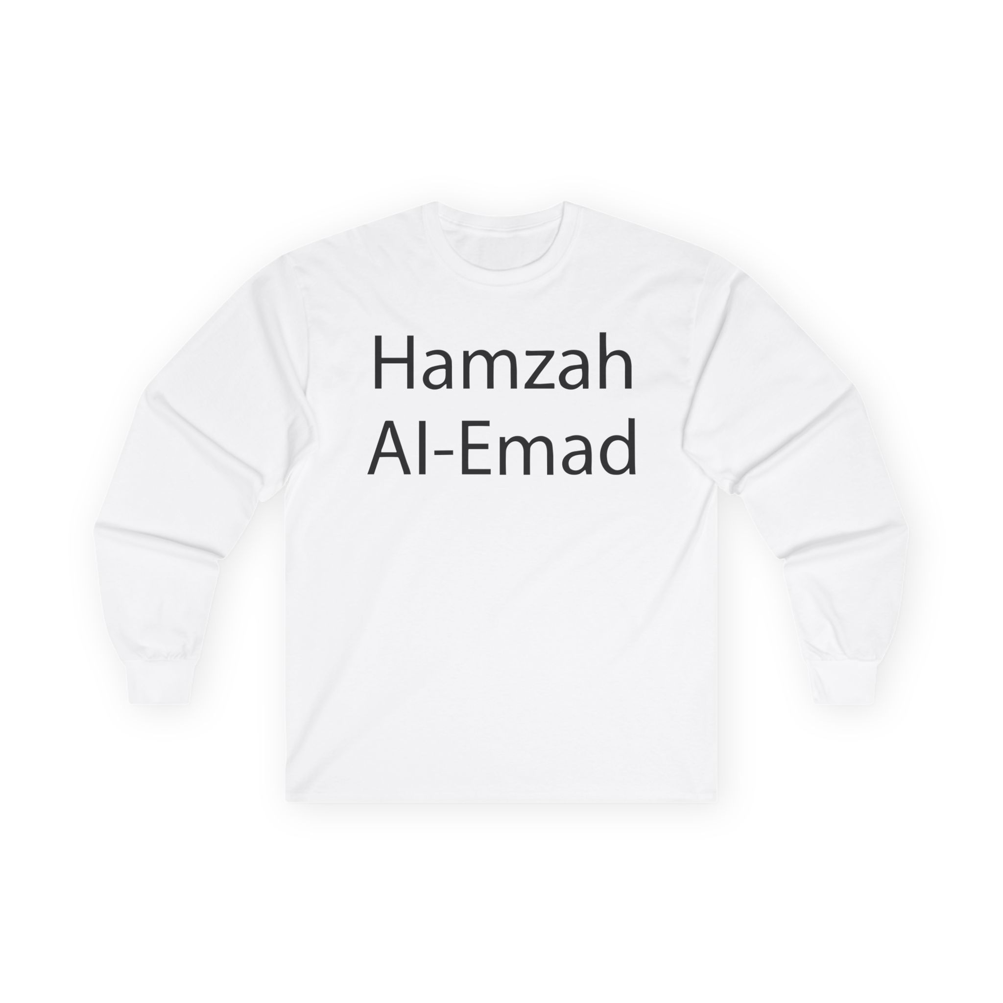 Slushy Noobz Hamzah Ai-emad Ultra Cotton Long Sleeve Tee Trendy Merch Gift For Slushy Fans