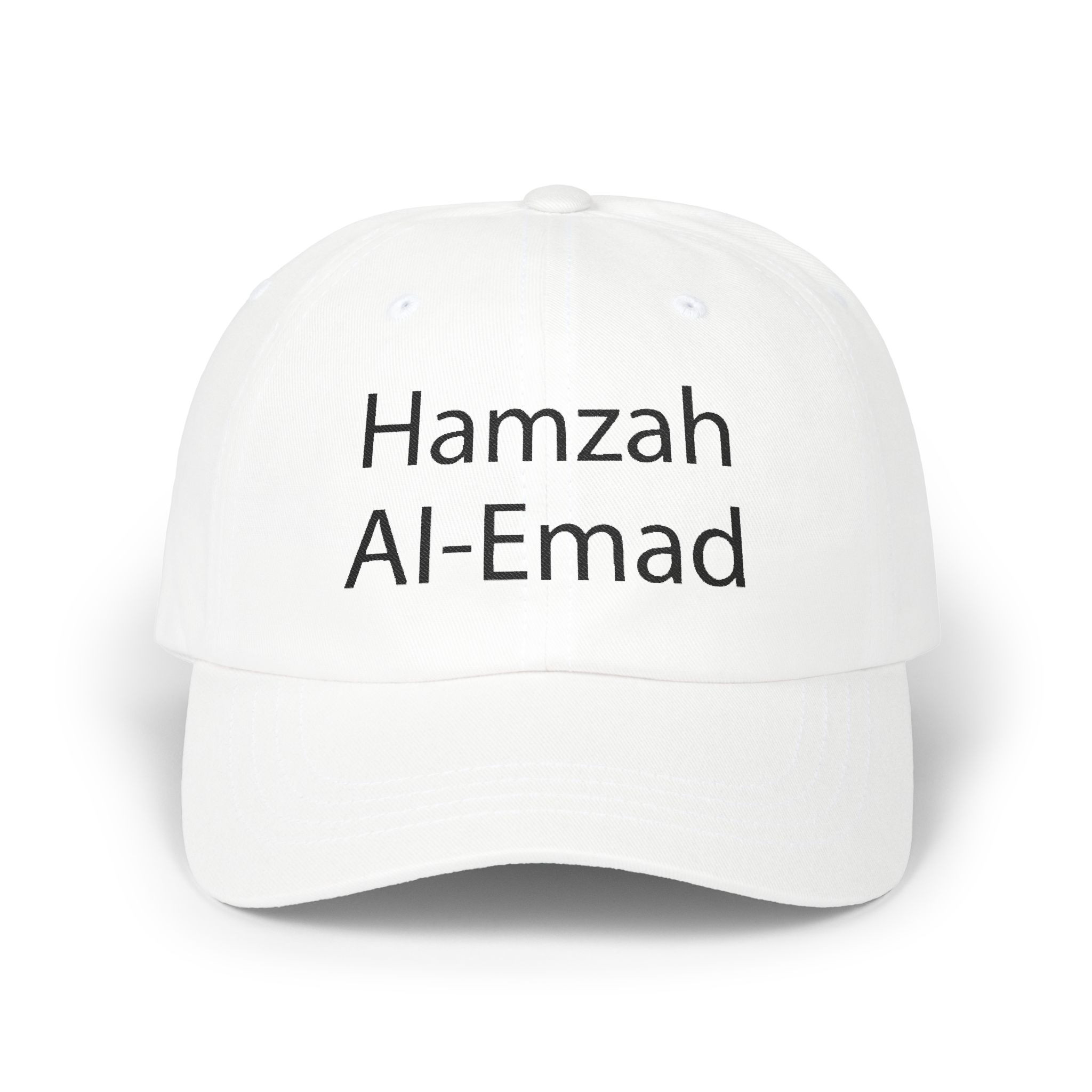 Slushy Noobz Hamzah Al-emad Classic Dad Embroidered Cap Top Merchandise Gift For Father