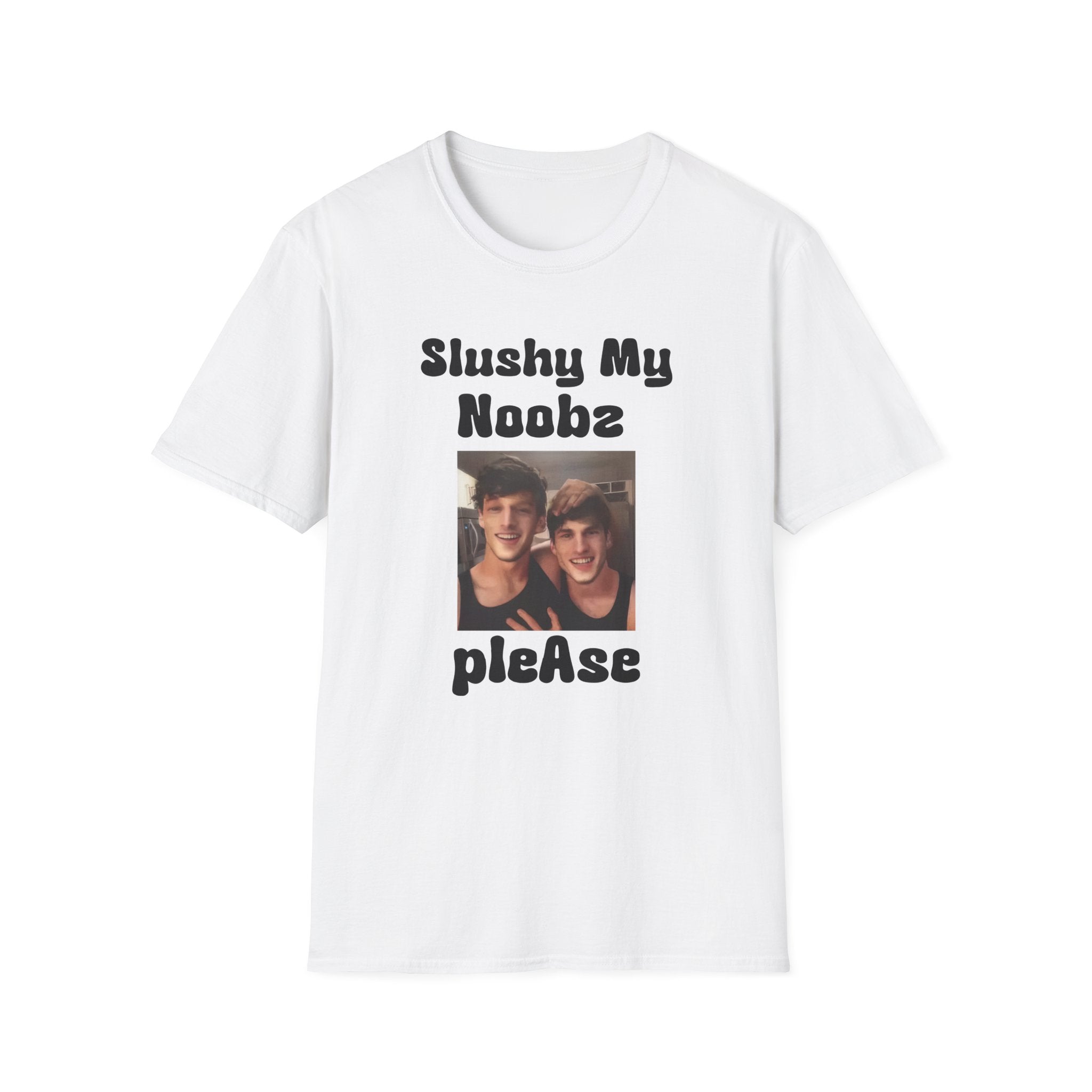 Slushy Noobz merch Martin and Hamzah Comedy Unisex Softstyle T-shirt Gifts For Girlfriend