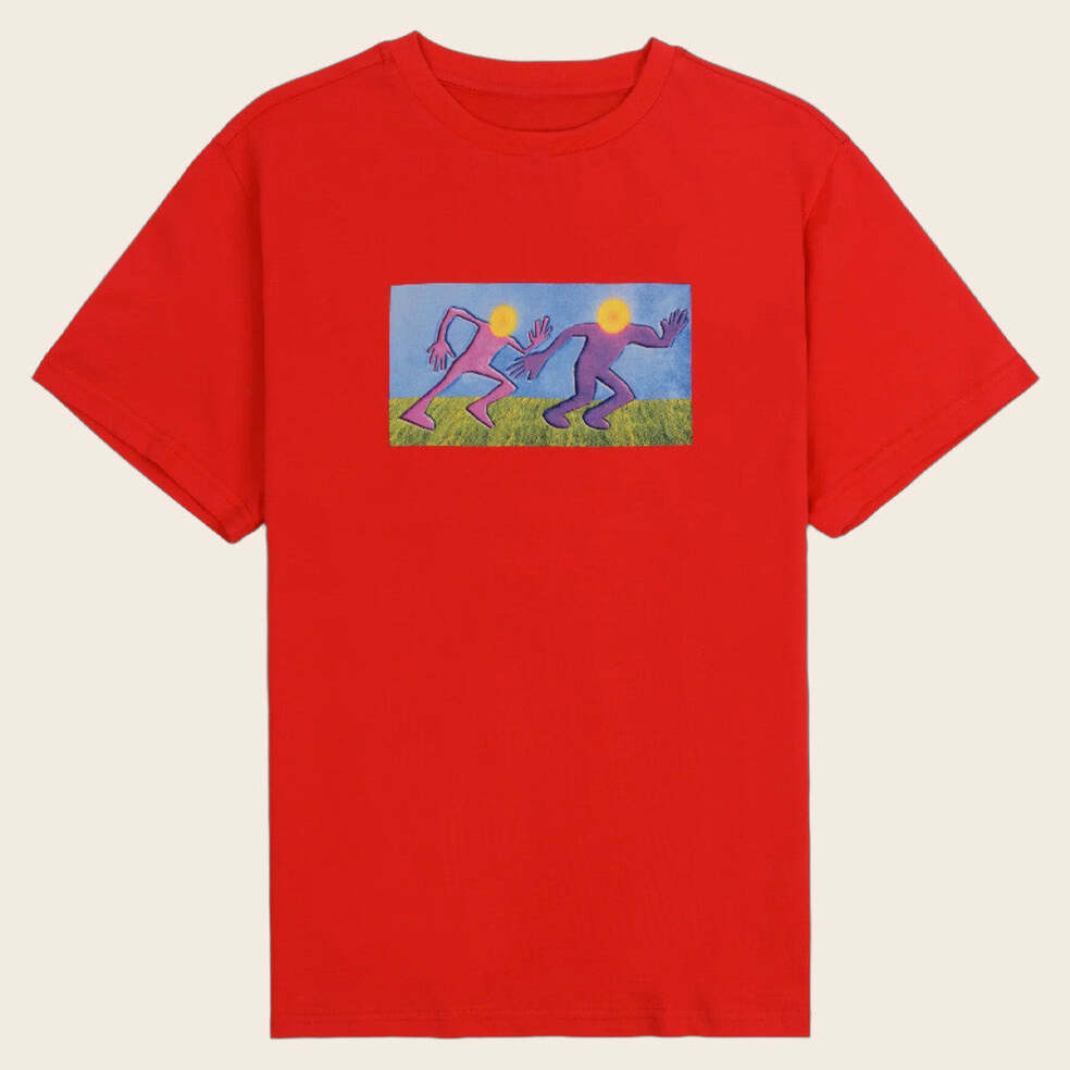 Slushy Noobz Merch Running Red T-Shirt Best Gifts For Friends Birthday Gifts For Him