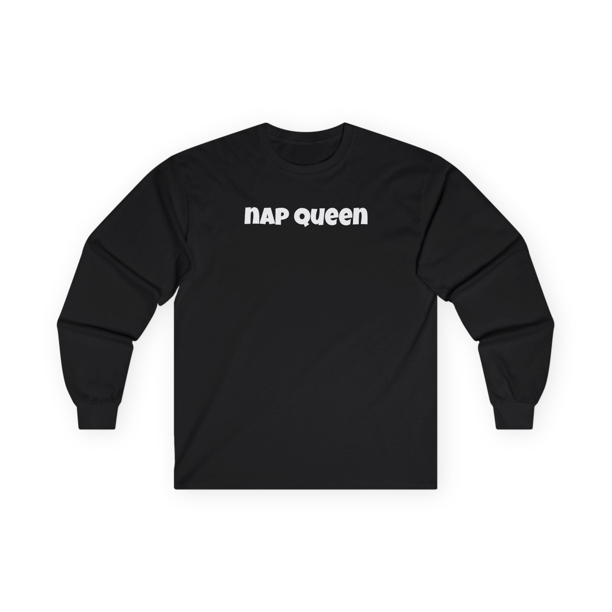 Slushy Noobz Nap Queen Ultra Cotton Long Sleeve Tee Unique Merch Gift For Her