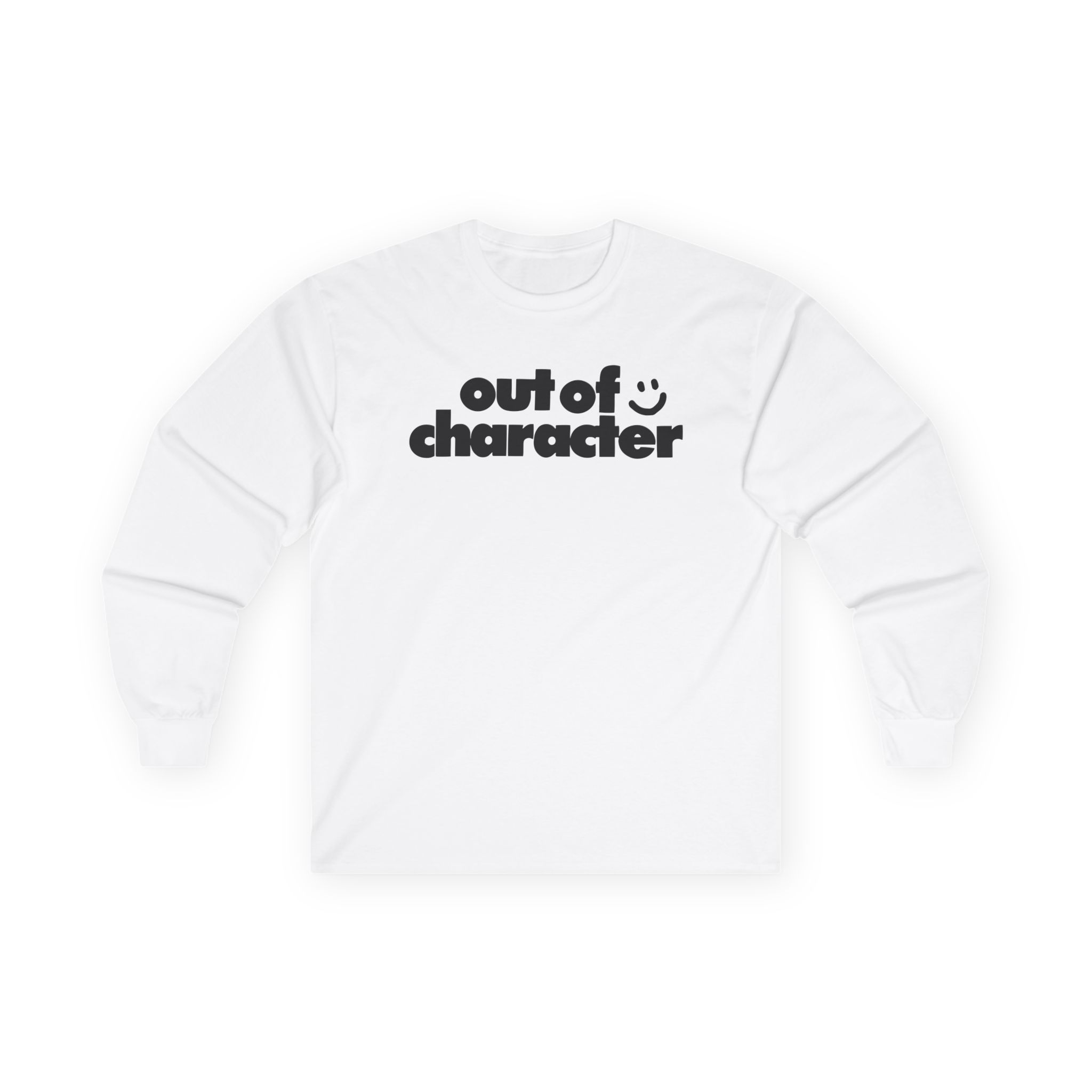 Slushy Noobz Out Of Character Ultra Cotton Long Sleeve Tee Trendy Merch Gift For Him Her