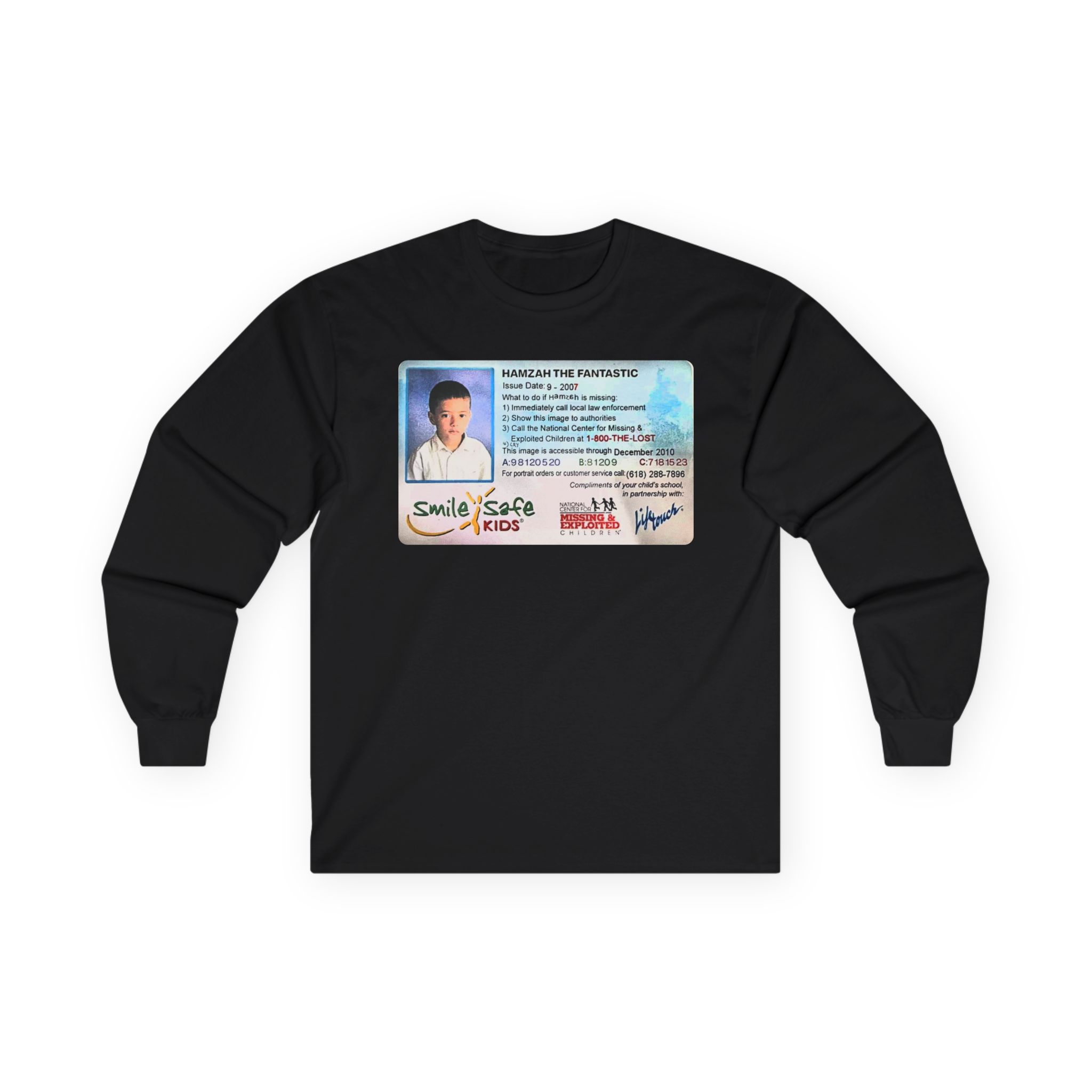Slushy Noobz Smile Safe Ultra Cotton Long Sleeve Tee Must Have Merch Gift For Family Members