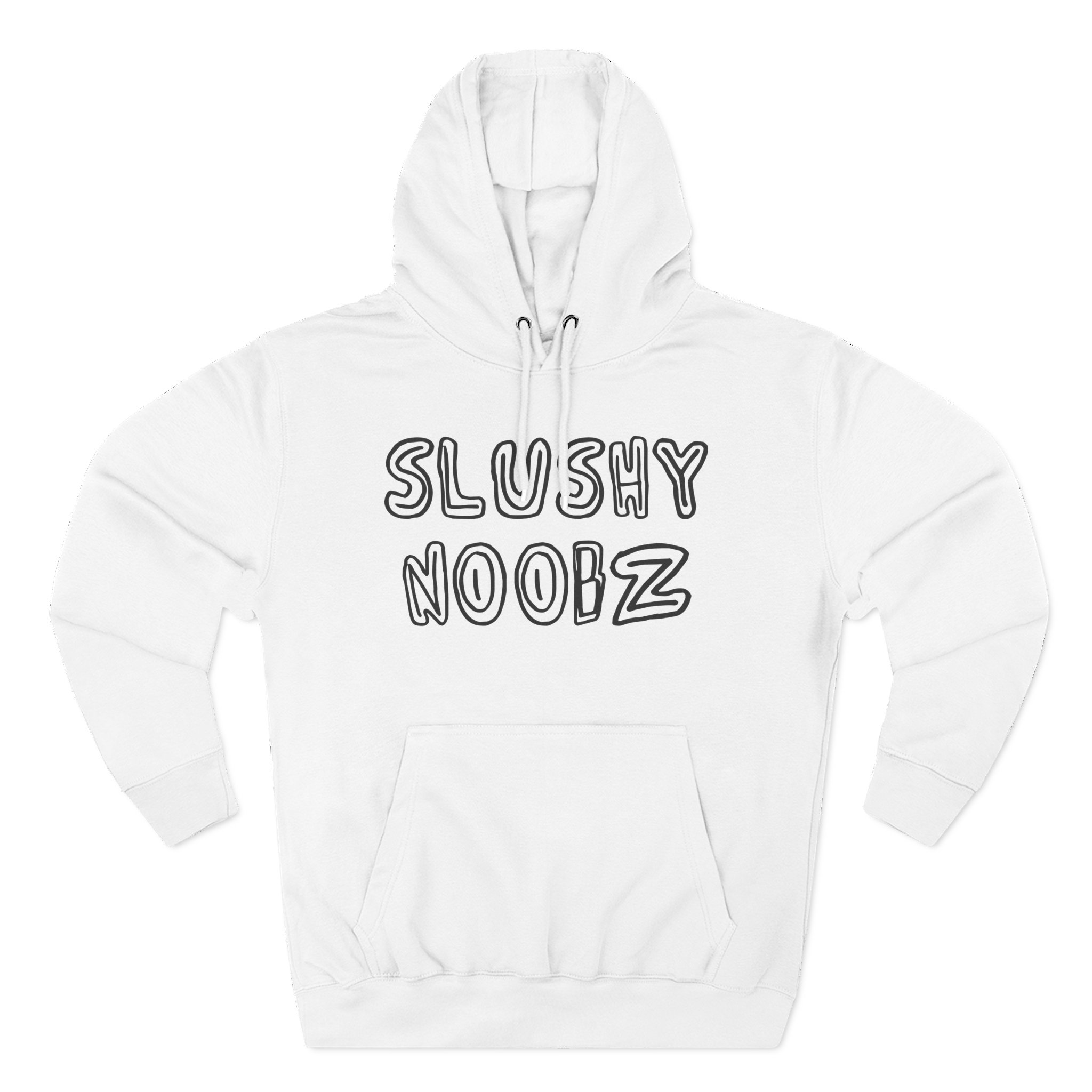 Slushy Noobz Three-panel Fleece Hoodie Trendy Merch Gift For Him