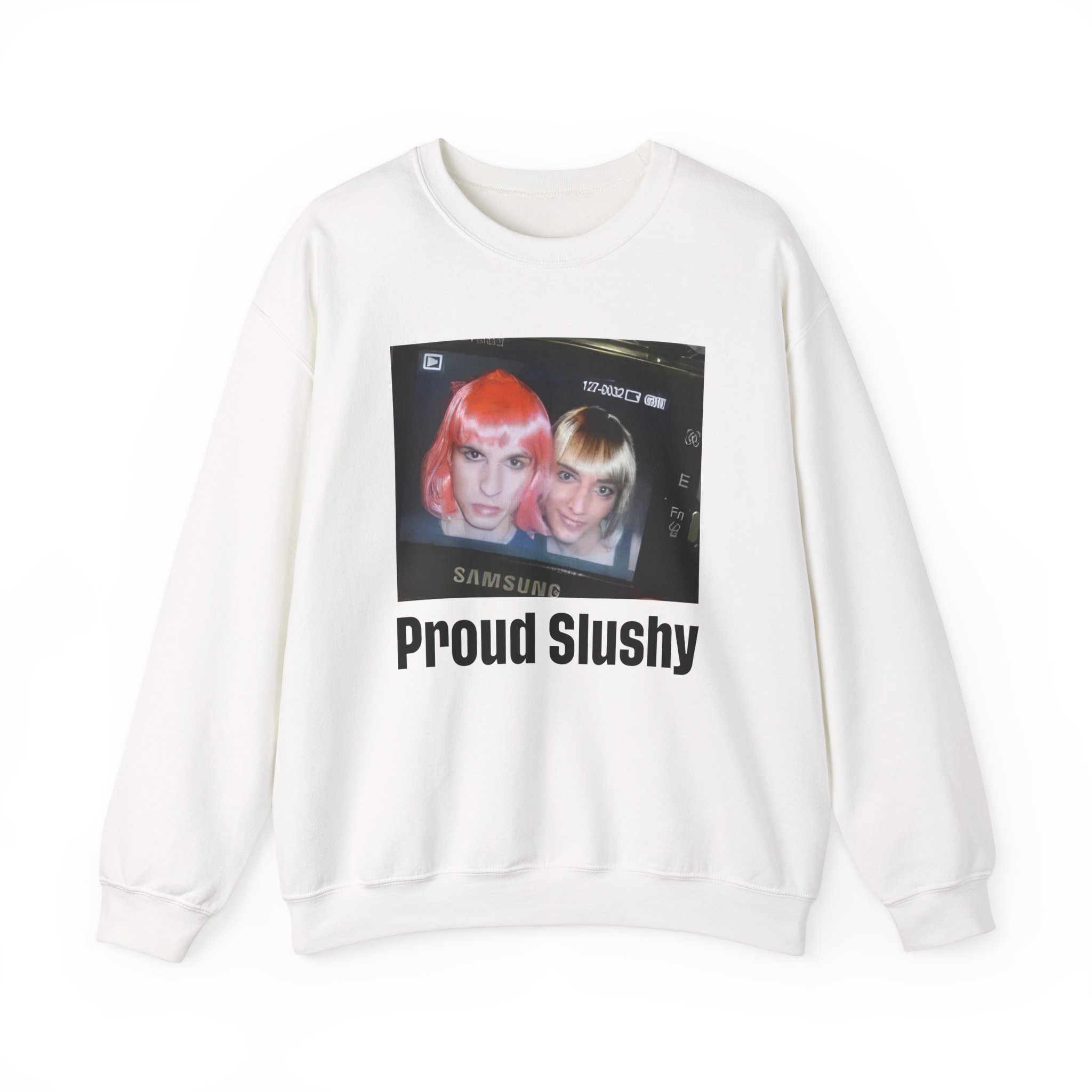 Slushy Proud Heavy Blend Crewneck Sweatshirt Trendy Merch Gift For Her