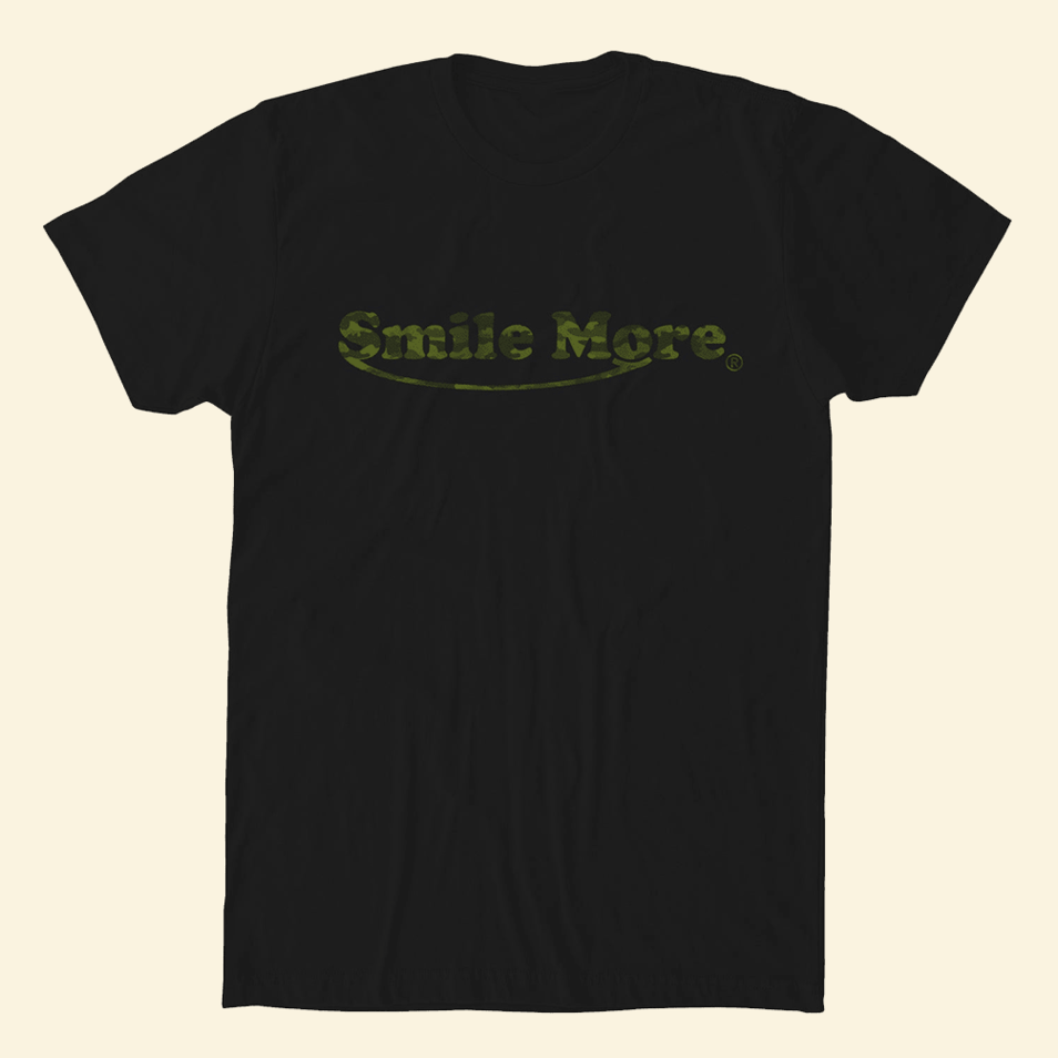 Smile More T-Shirt Smile More Merch Dad Birthday Gifts For Father's Day 2025 Gifts For Dad