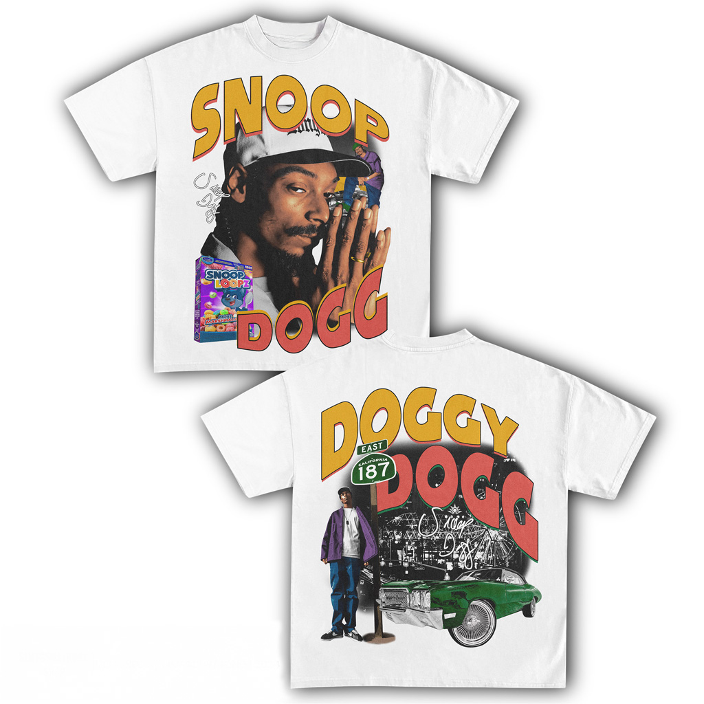 Snoop Doggy Dogg T-Shirt Fan Merch Christmas Gifts For Husband