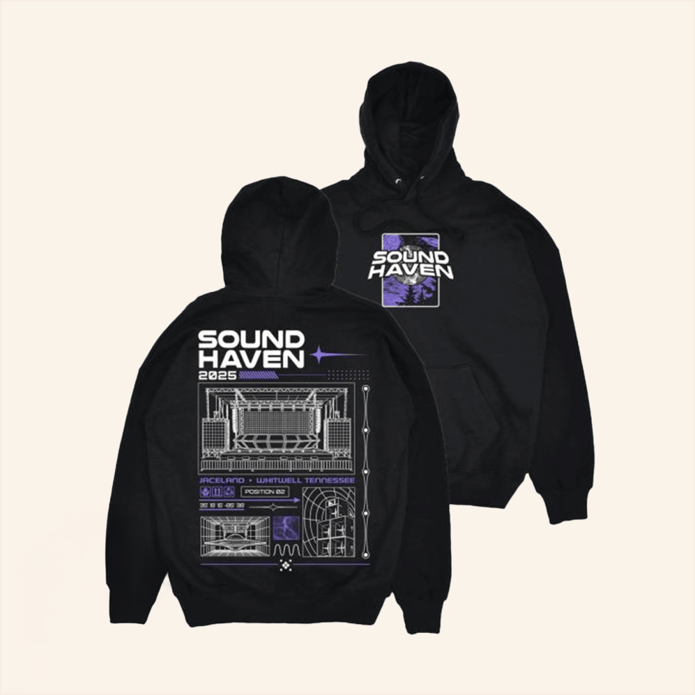 Sound Haven 2025 Hoodie Wobble Factory Merch Birthday Gifts For Fans Gifts For BFF