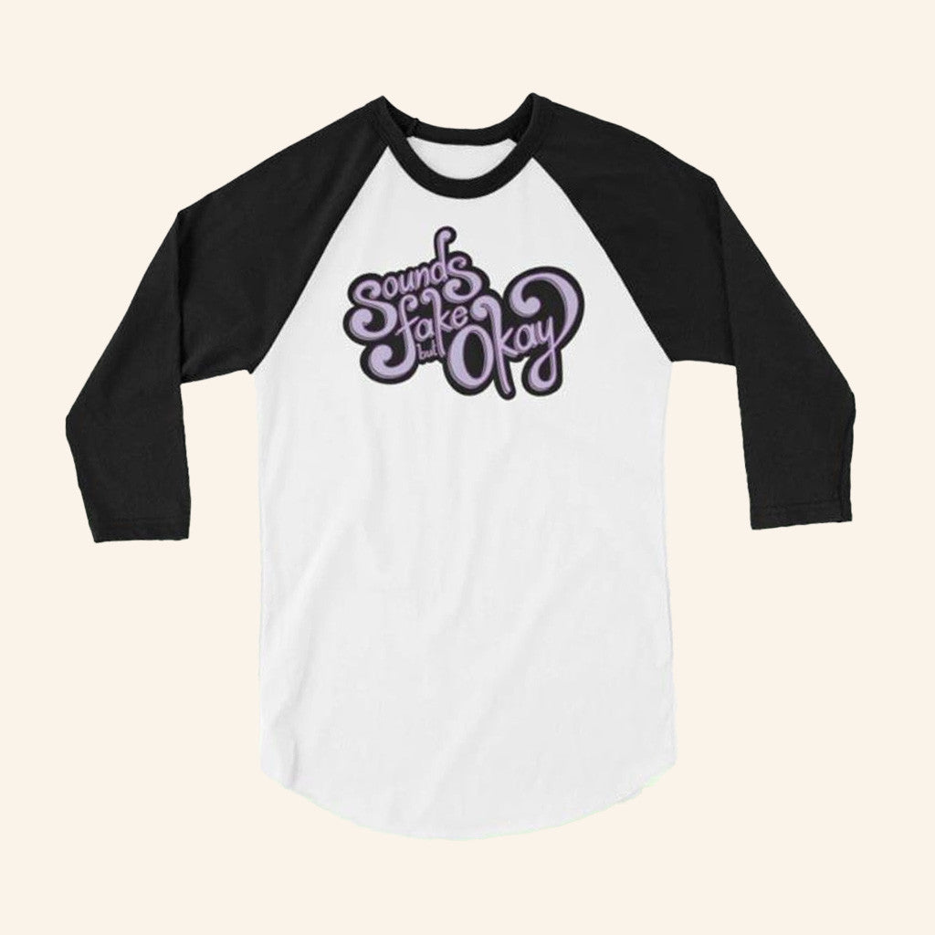 Sounds Fake Pod Merch Retro Sounds Fake But Okay T-Shirt Friends Gifts