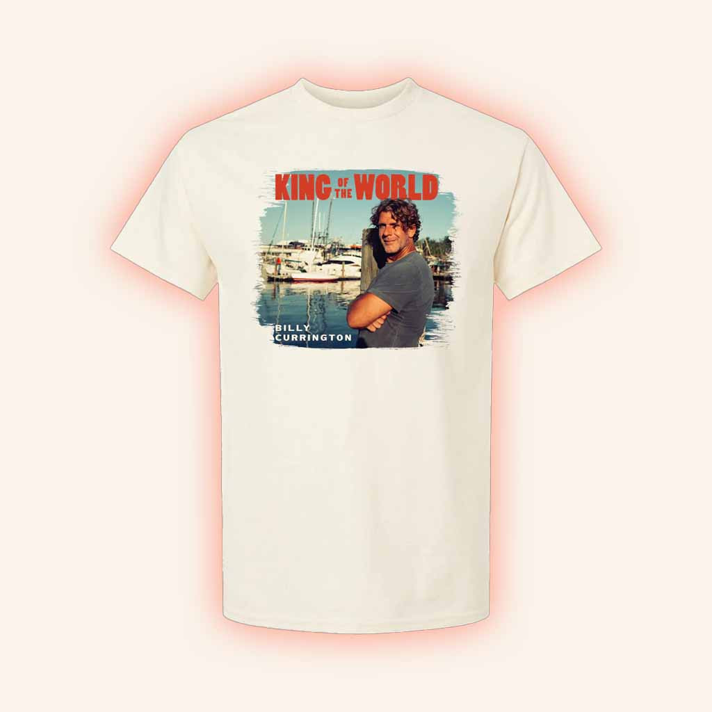 Sounds Like Nashville Merch Billy Currington King Of The World T-Shirt Gift For Music Fans