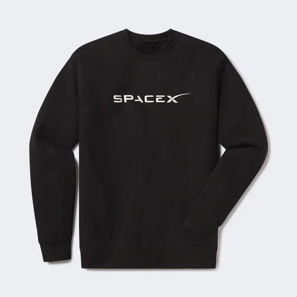 SpaceX Merch Black SpaceX Sweatshirt Gift Ideas For Boyfriend