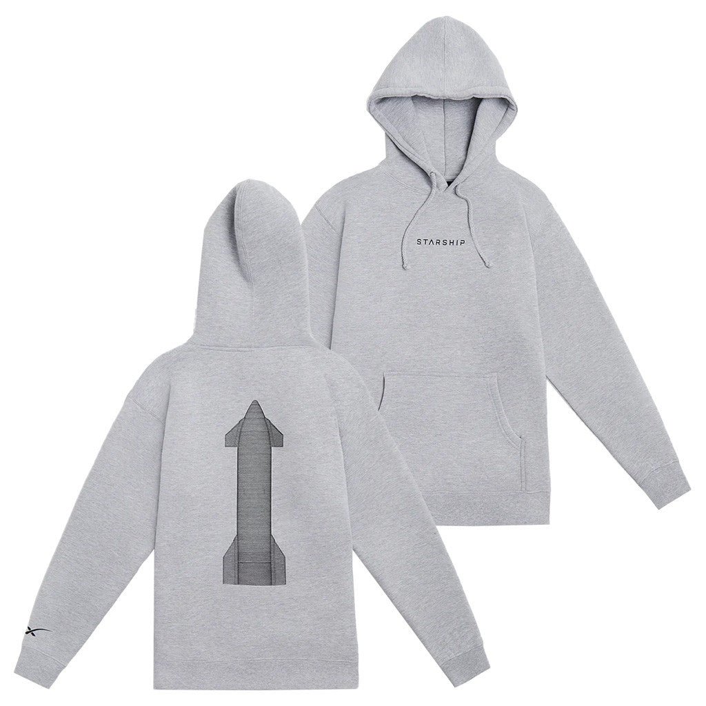 SpaceX Merch Starship Heat Shield Hoodie Presents For Friends