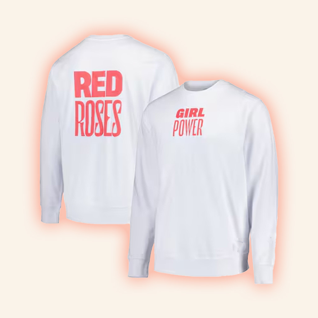 Spice Girls Merch Red Roses Girl Power Sweatshirt Best Gifts For Her