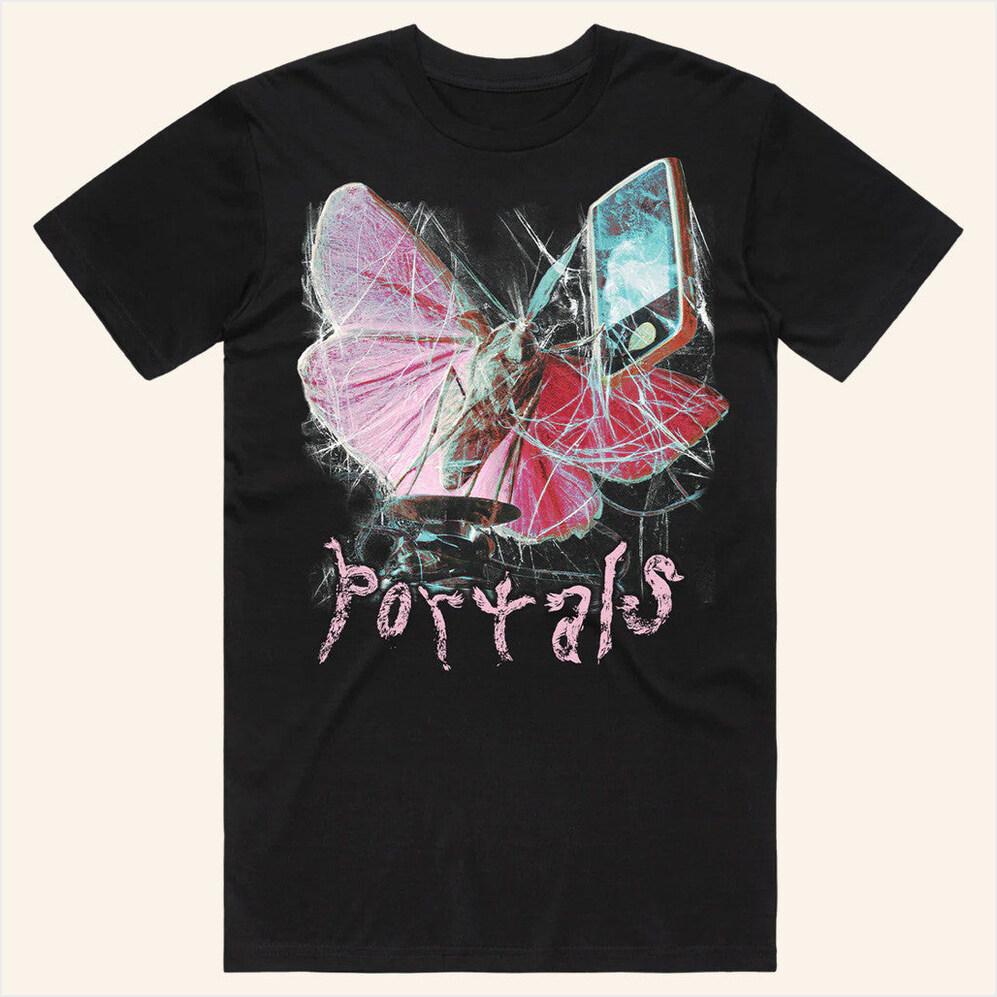 Spiderweb Distressed T-Shirt Melanie Martinez Merch Him Birthday Gifts For Best Friend