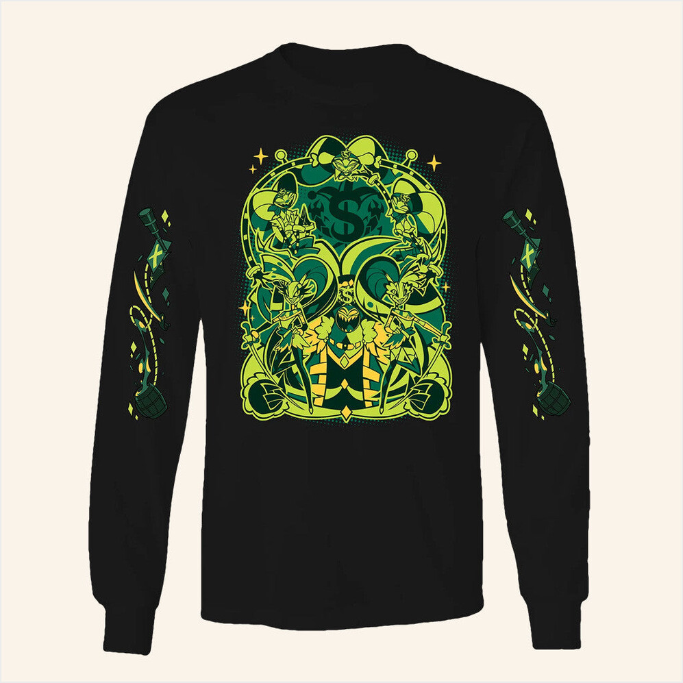 Spindlehorse Mammon's Ship Long Sleeve Shirt Shark Robot Merch Husband Birthday Gifts