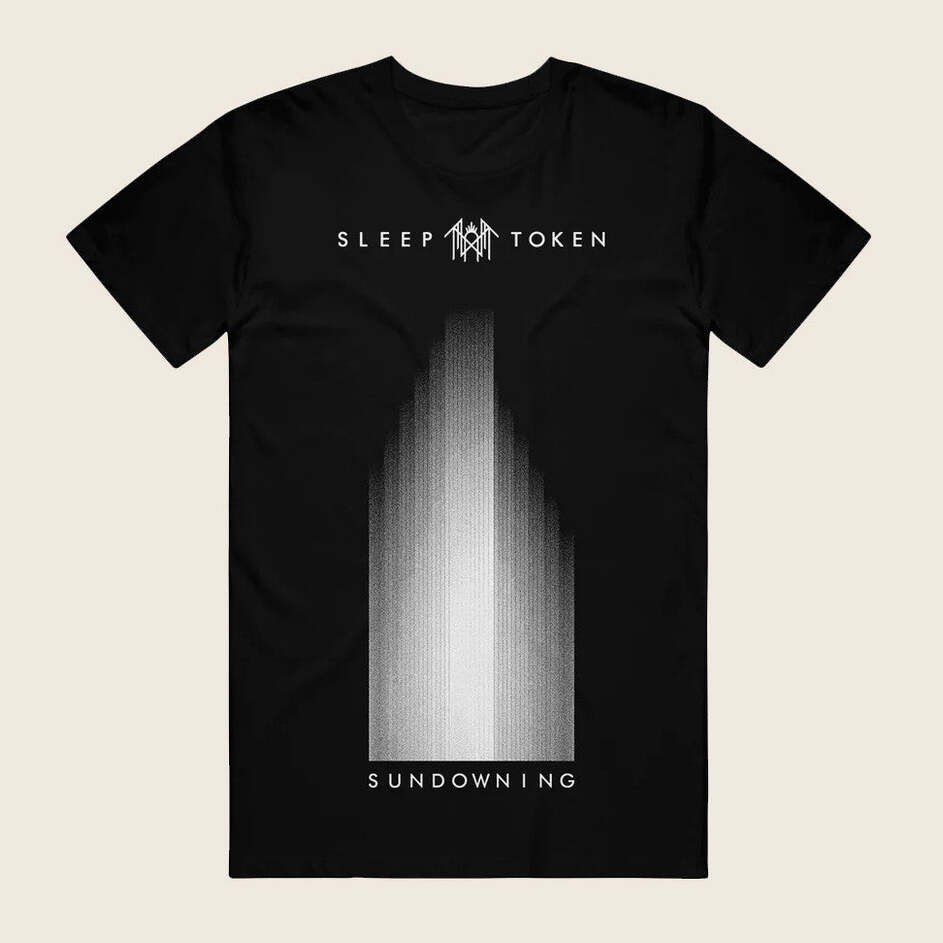 Spinefarm Merch Sleep Token Sundowning Black T-Shirt Gifts For Him Gifts For Best Friend