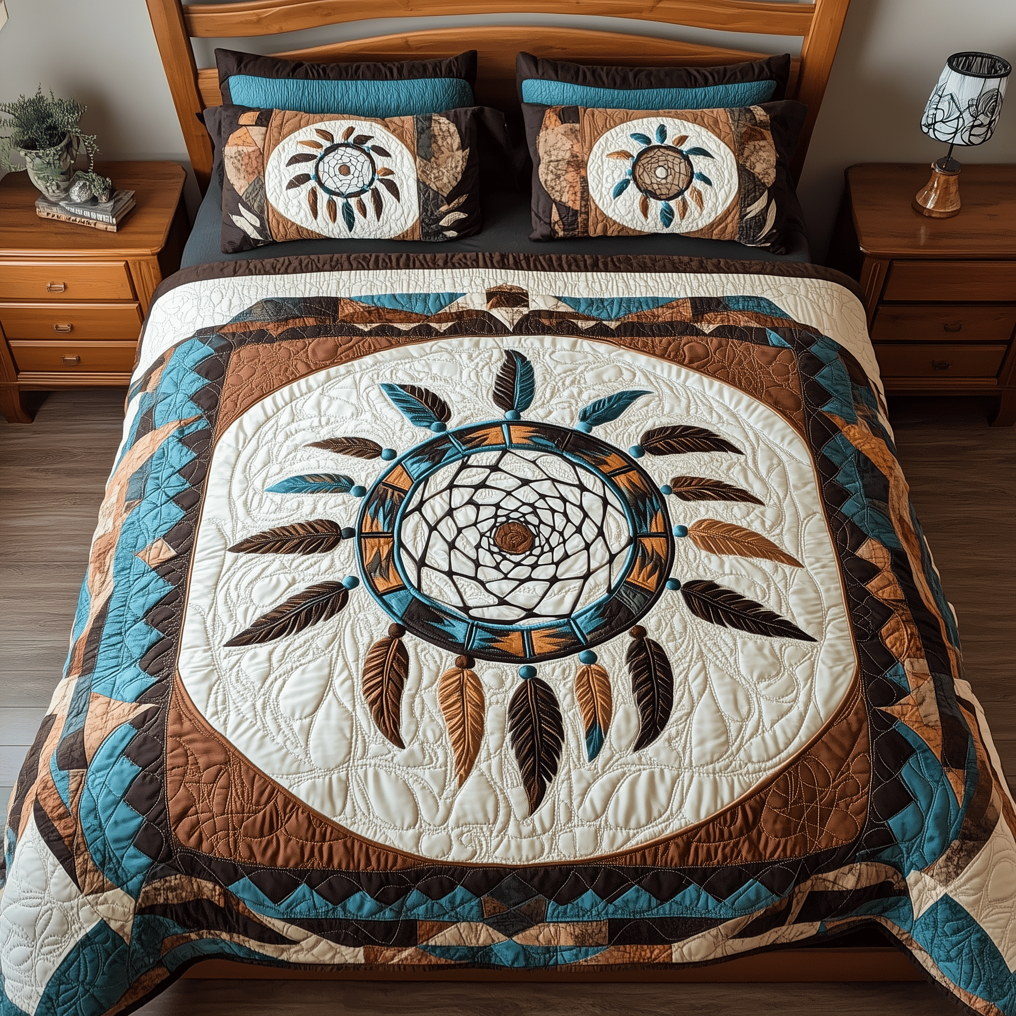 Spirit Guardian Quilted Bedding Set Best Duvet Cover Bedspread Set Gift For Mom