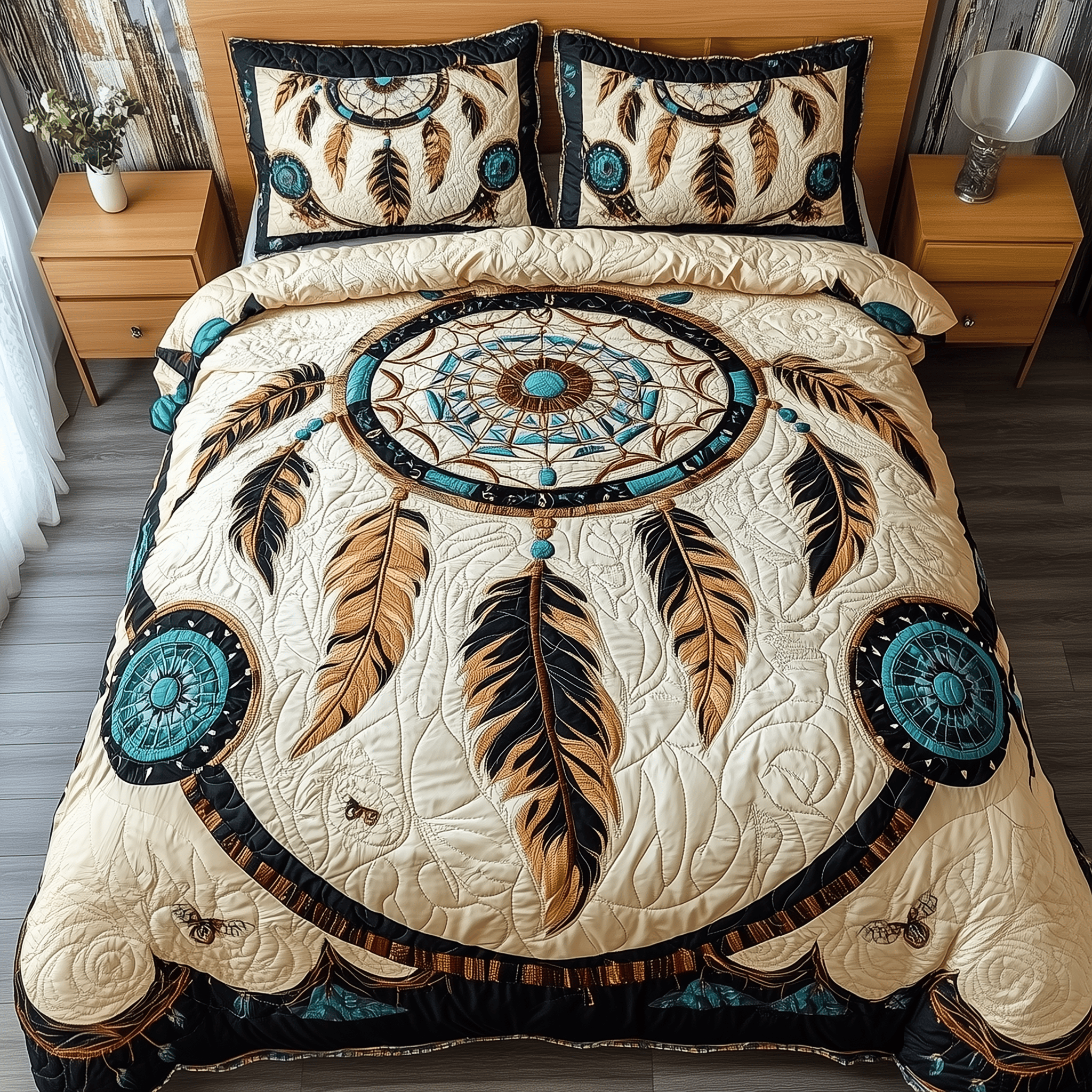 Spirit Guardian Quilted Bedding Set Best Duvet Cover Bedspread Set Gifts For A Son In Law