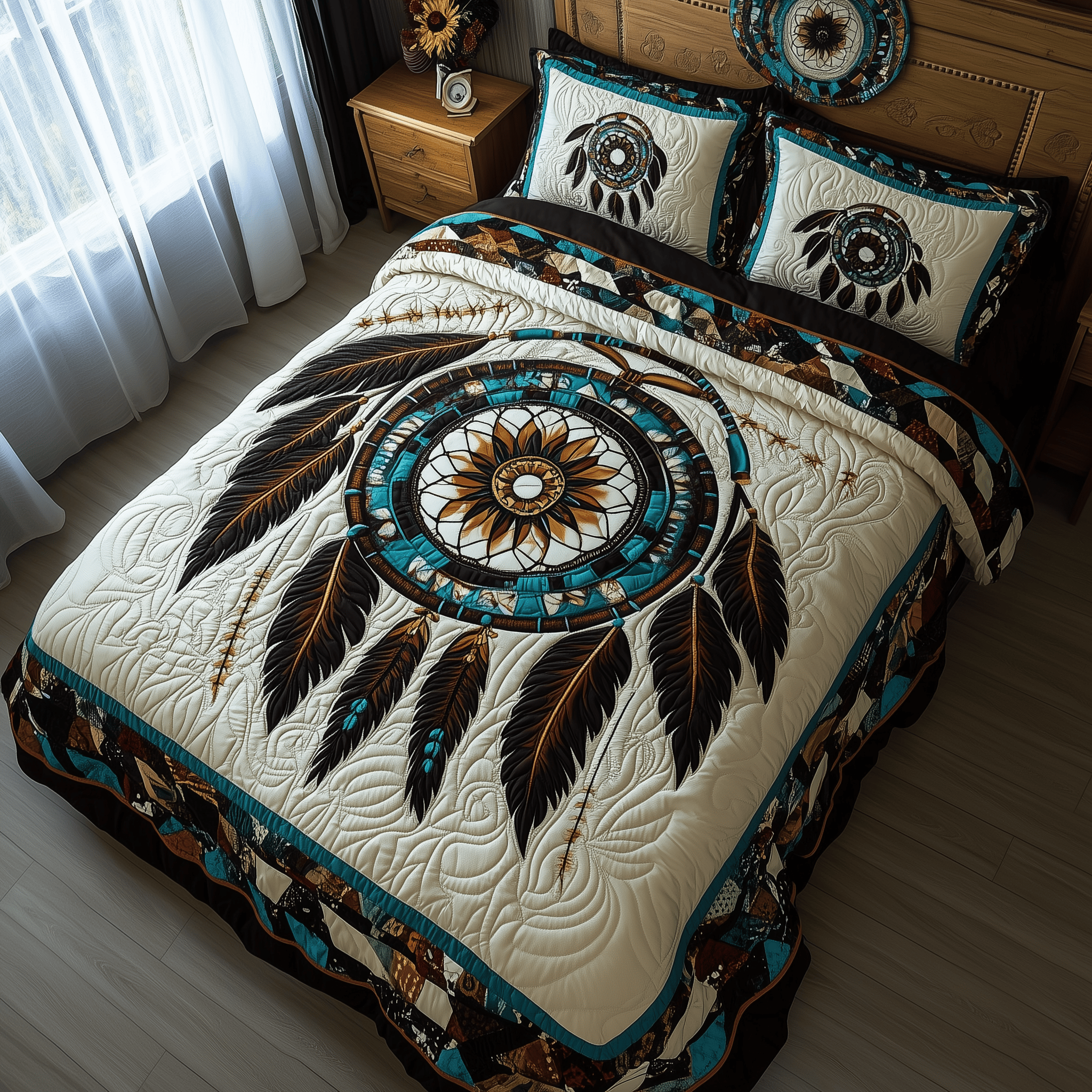 Spirit Guardian Quilted Bedding Set Best Duvet Cover Bedspread Set Gifts For Older Sons