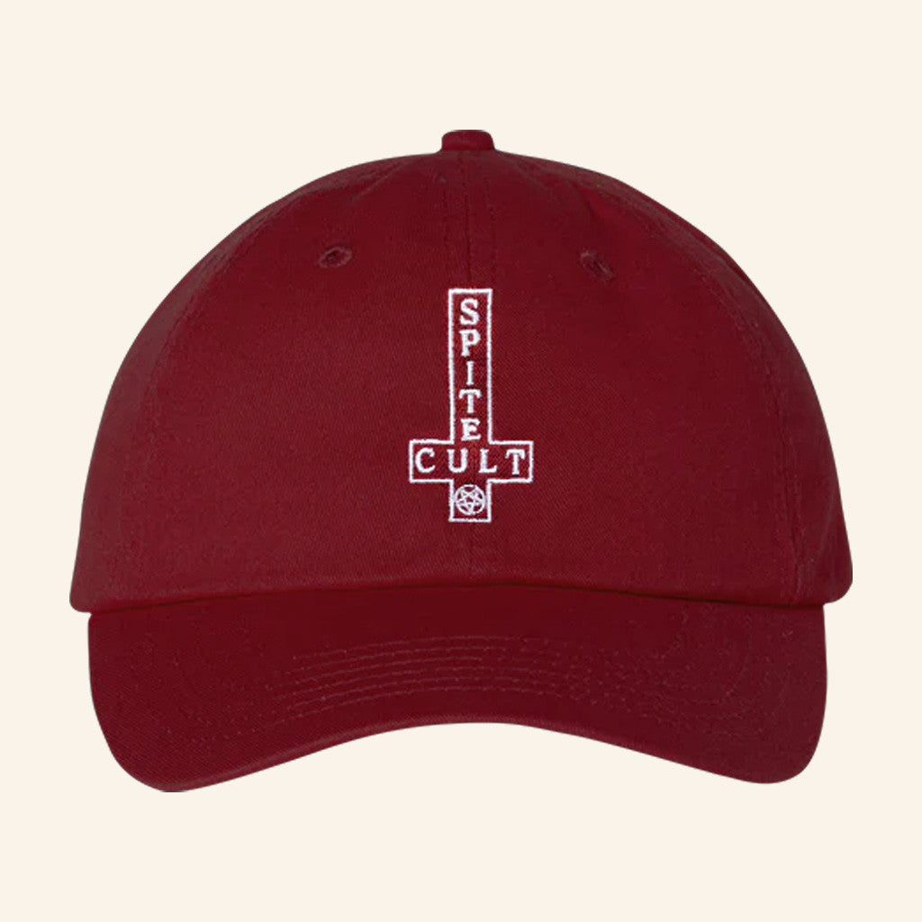 Spite Merch Cross Hat Embroidered Birthday Present For Husband