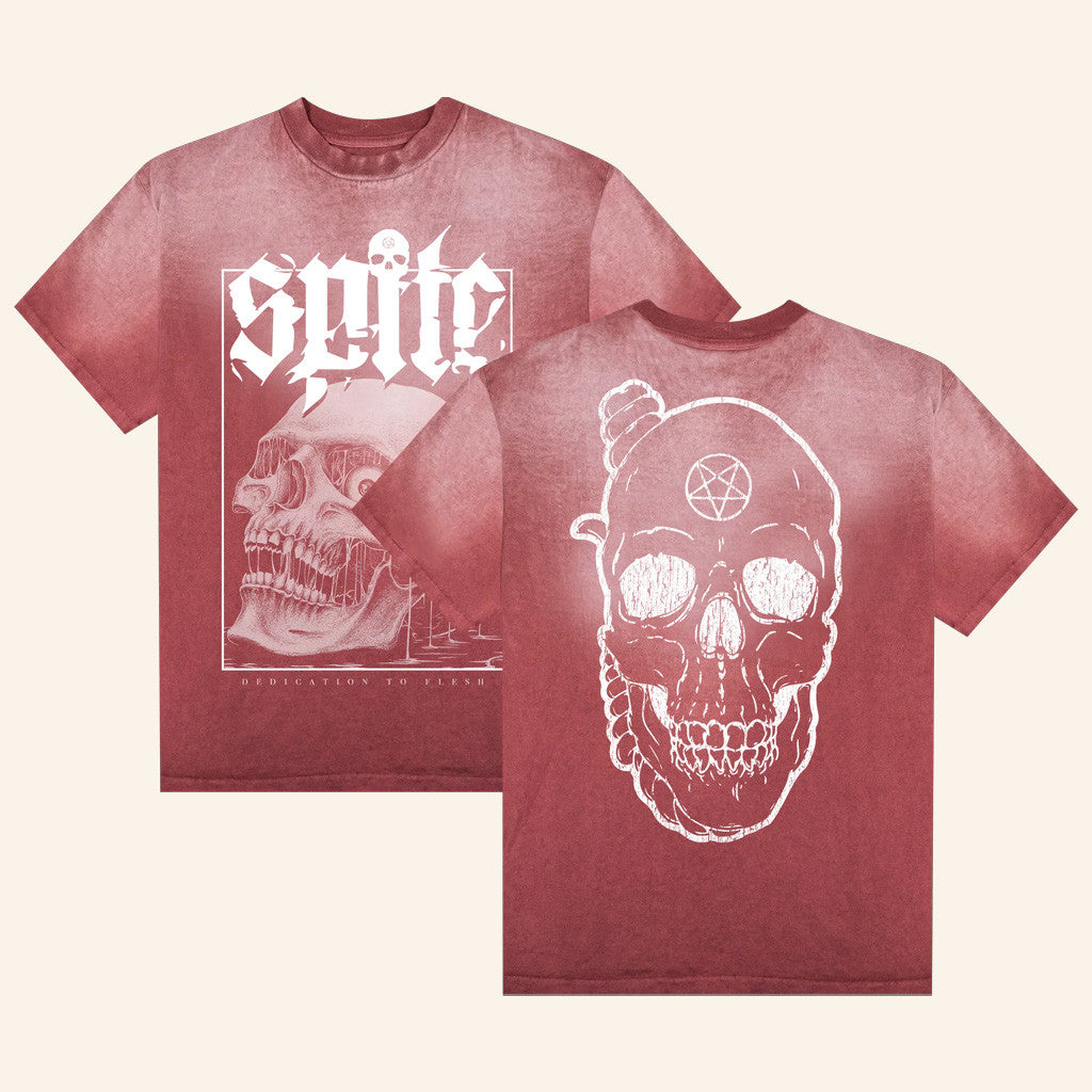 Spite Merch Dedication To Flesh Red T-Shirt Unique Gifts For Friends