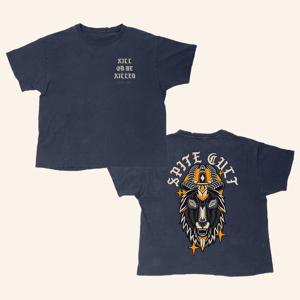 Spite Merch Kill Or Be Killed Wash T-Shirt Best Birthday Gift For Husband