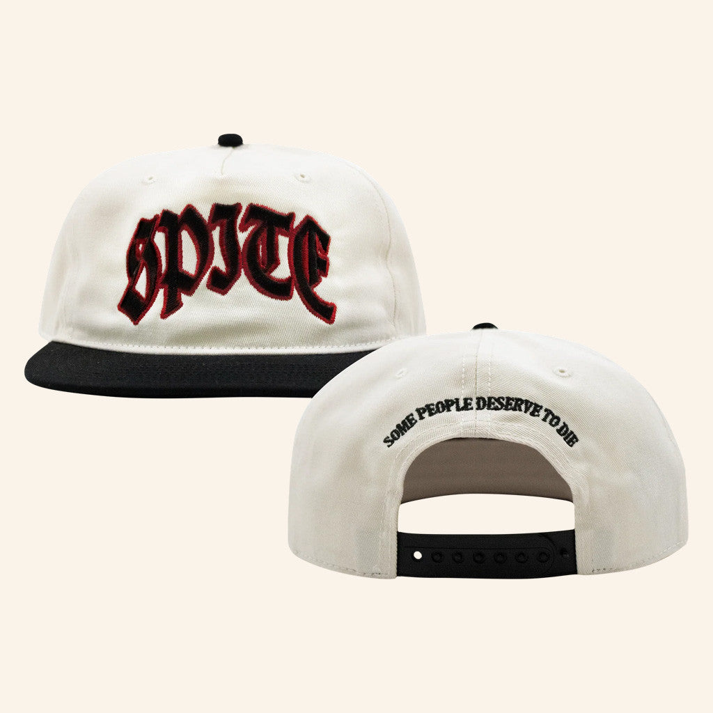 Spite Merch Some People Deserve To Die Embroidered Snapback Hat Gifts For Him