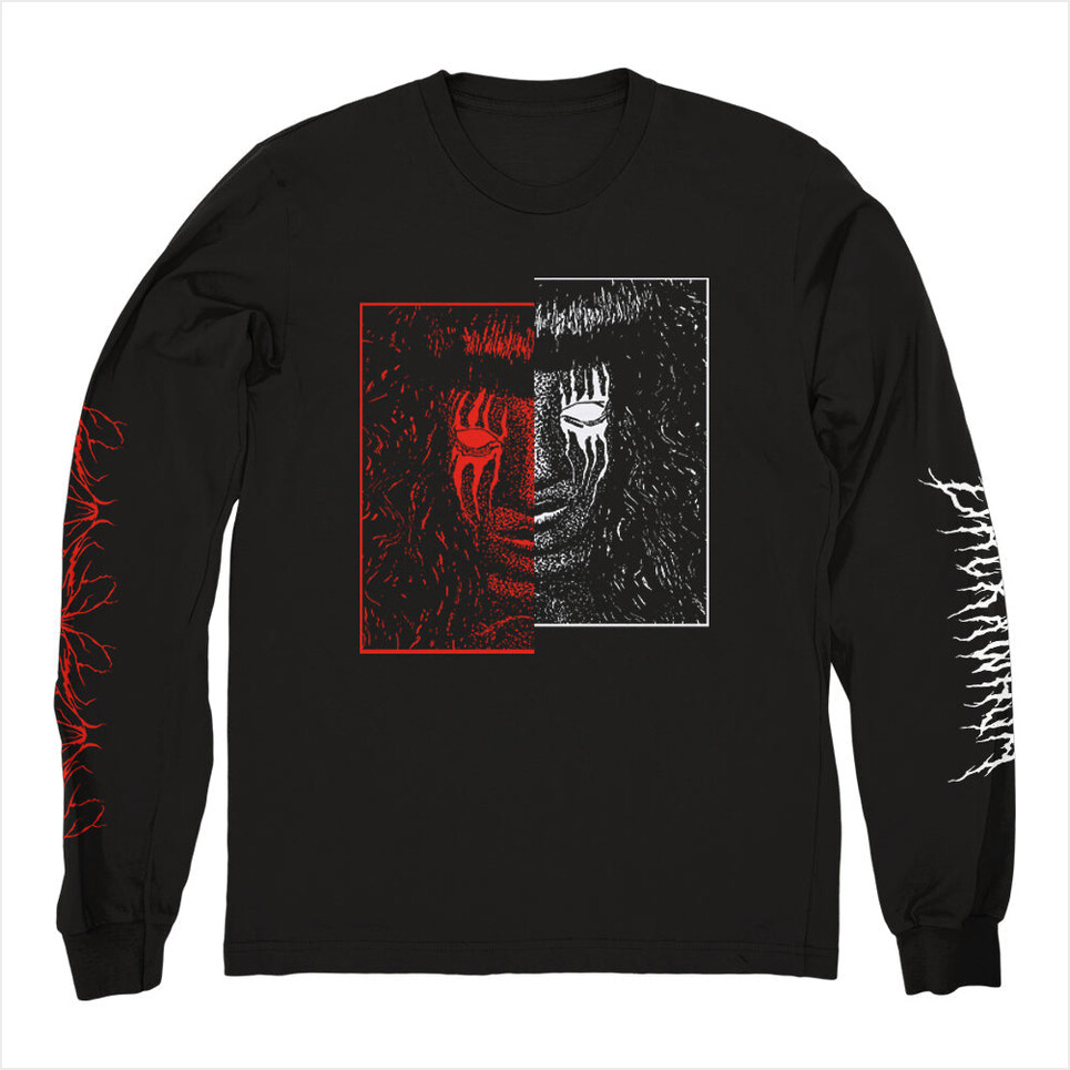 Split Long Sleeve Shirt Backxwash Merch Backxwash Shirt Father's Day Birthday Gifts For Besties