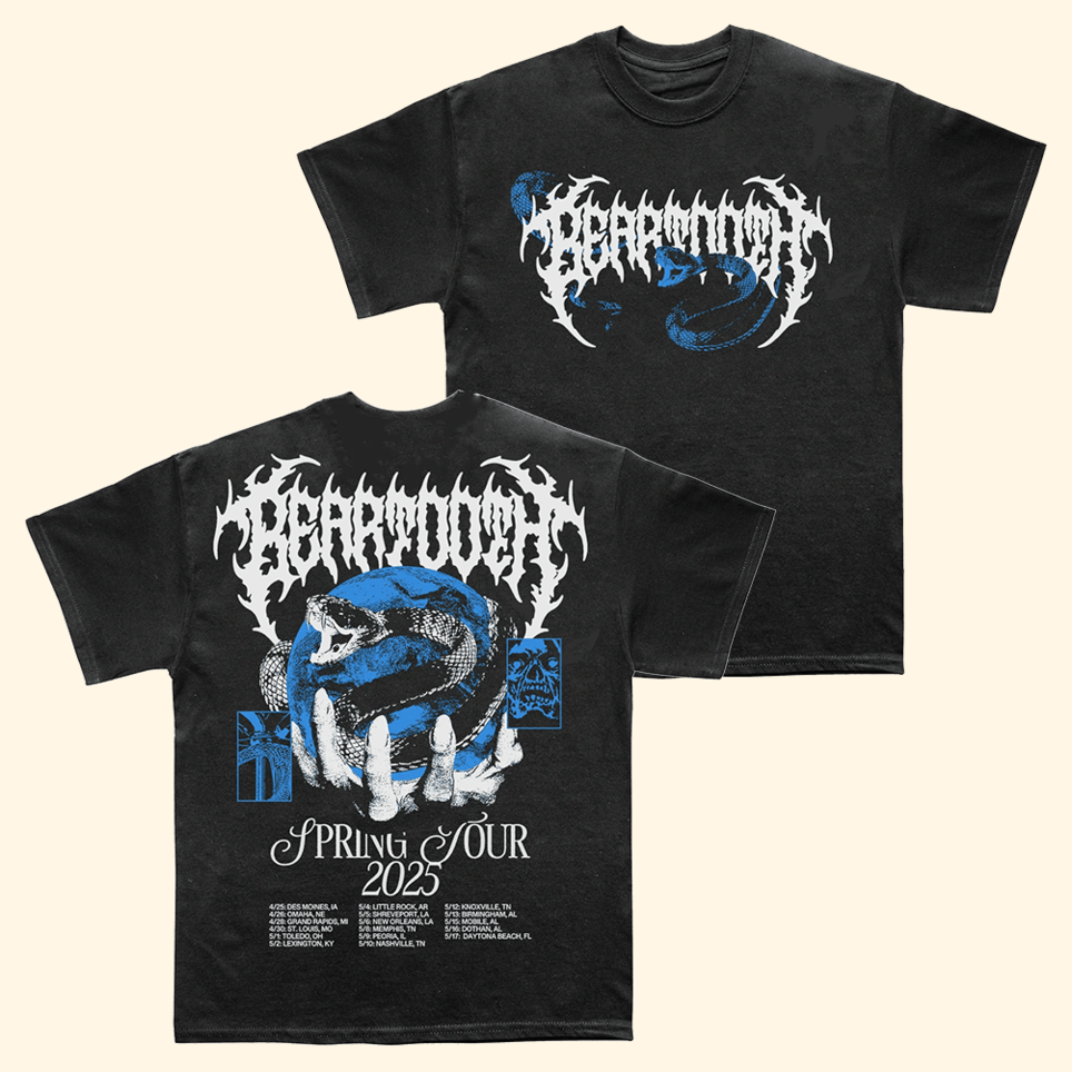 Spring Tour 2025 T-Shirt Beartooth Merch Father's Day Presents For Son Gifts For Besties