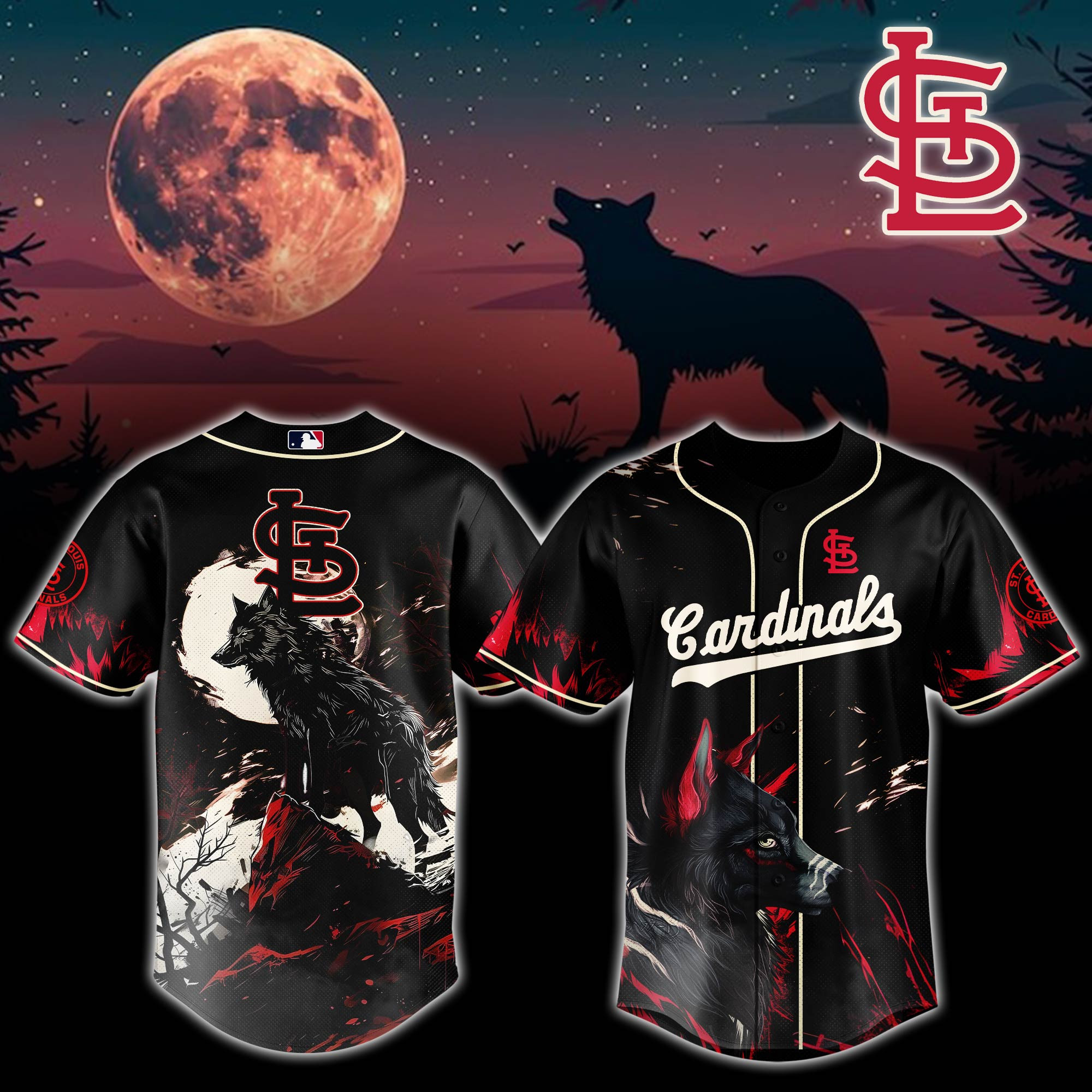 St Louis Cardinals Mlb X Worf Baseball Jersey For Fans