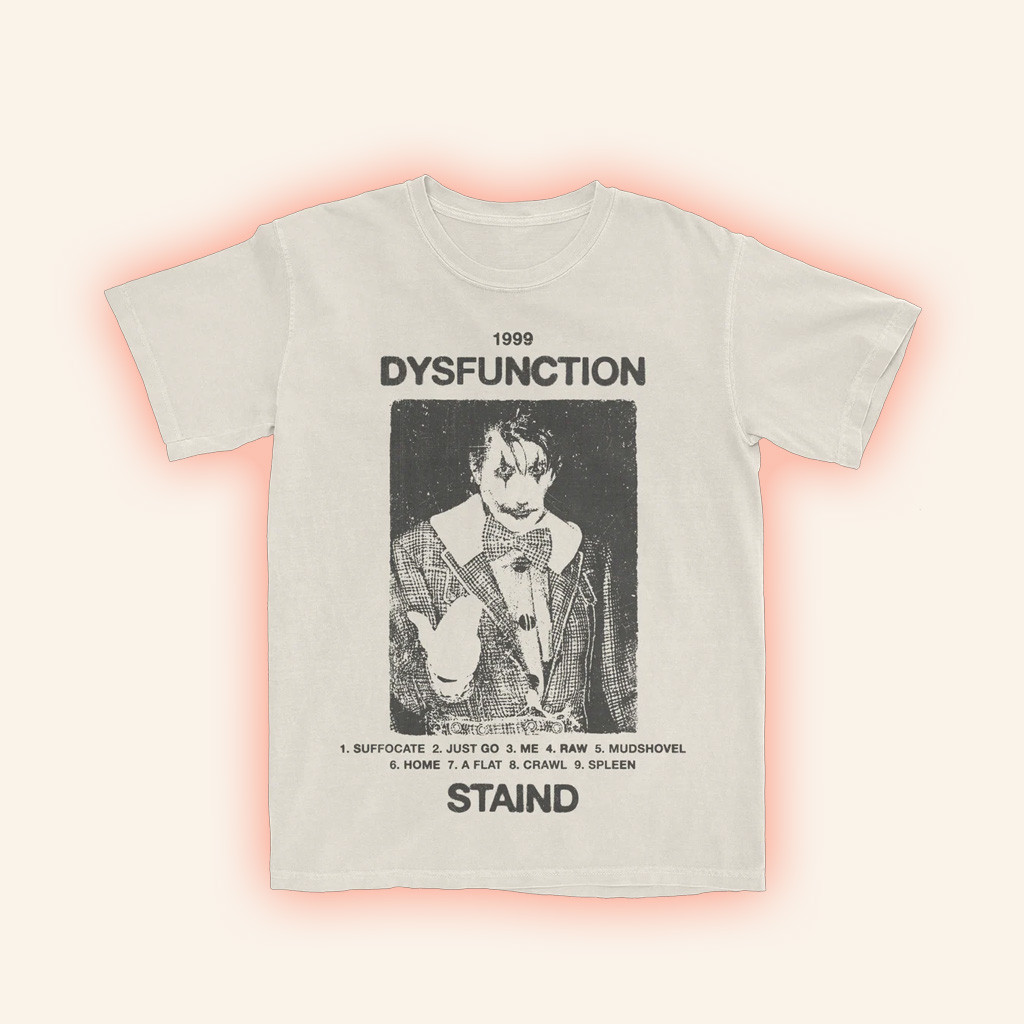 Staind Merch Dysfunction T-Shirt Gifts For People Who Like Music