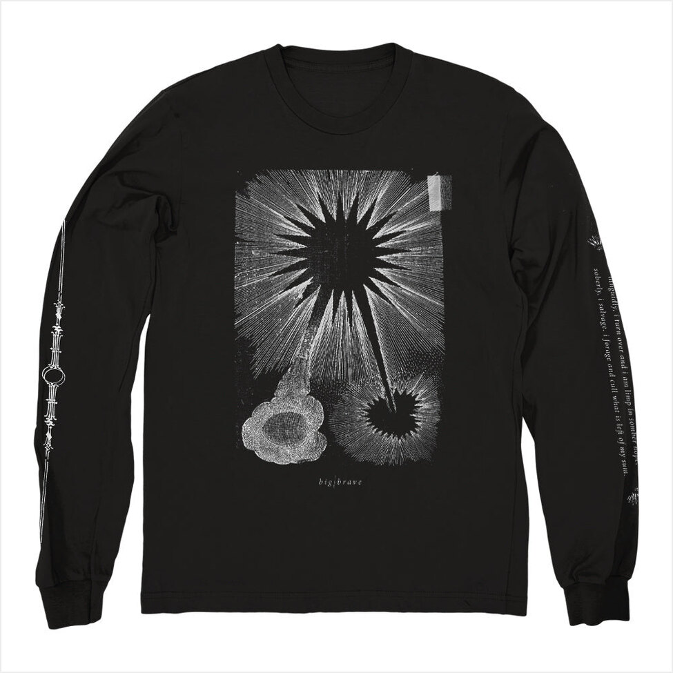 Star Long Sleeve Shirt Big Brave Merch Big Brave Shirt Father's Day Gifts For Metal Music Lovers