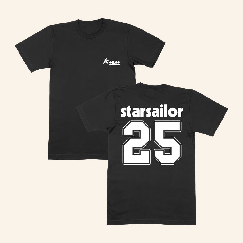 Starsailor Merch Exclusive 25 T-Shirt Presents For Him