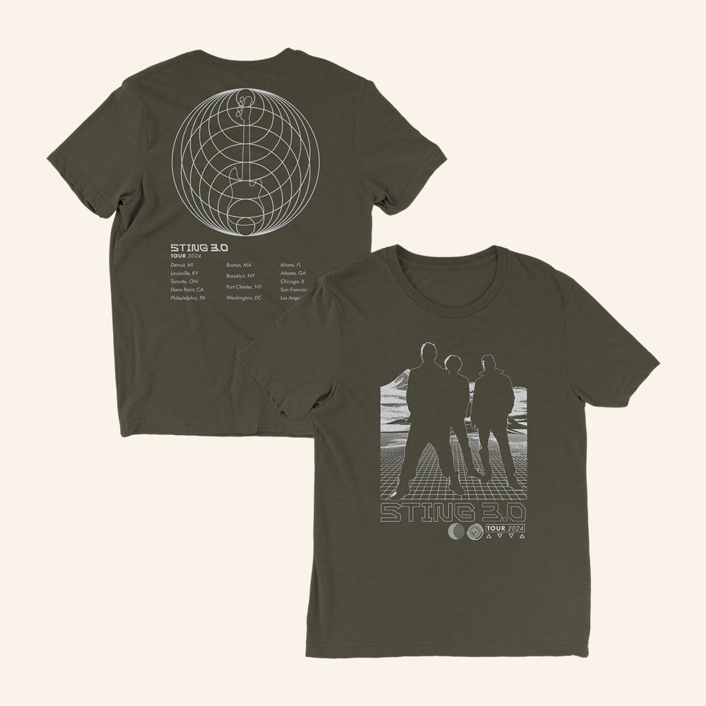 Sting Merch 3.0 Tour 2024 T-Shirt Best Gift Ideas For Music Lovers
