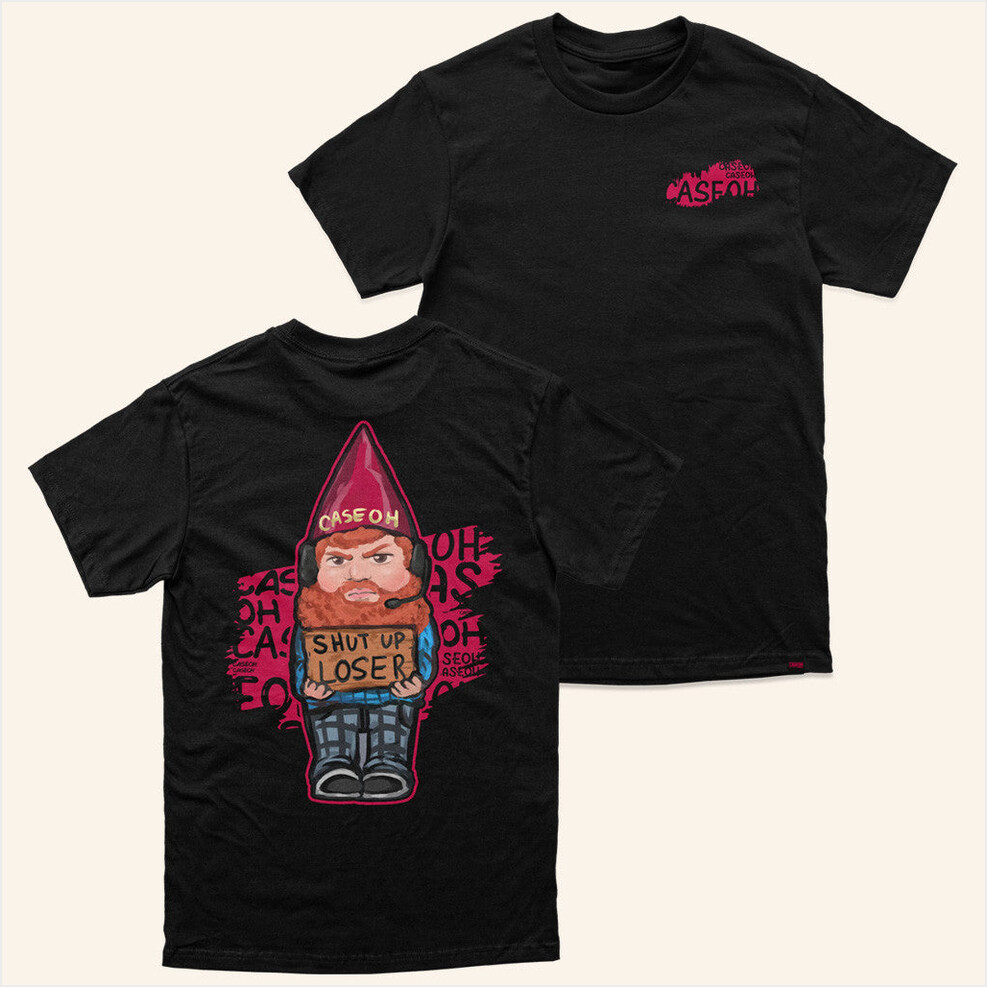 Store Shop Caseoh's Gnome T-Shirt Caseoh Games Merch BFF Birthday Gifts Ideas