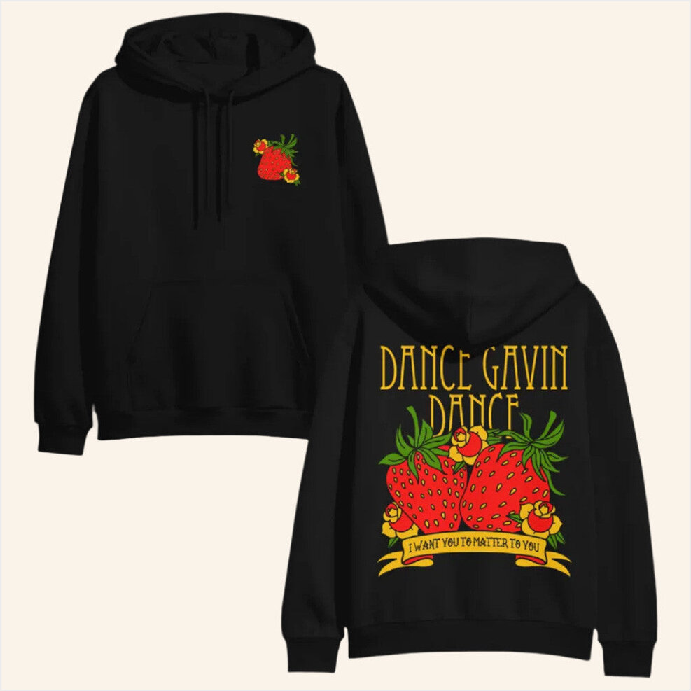 Strawberryâ€™s Wake Hoodie Dancegavindance Band Merch Birthday Gifts For Fans Gifts For Besties