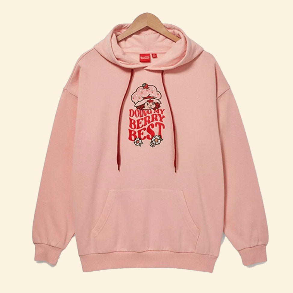 Strawberry Shortcake Hoodie Strawberry Shortcake Doing My Berry Best Hoodie Gifts For Girlfriend