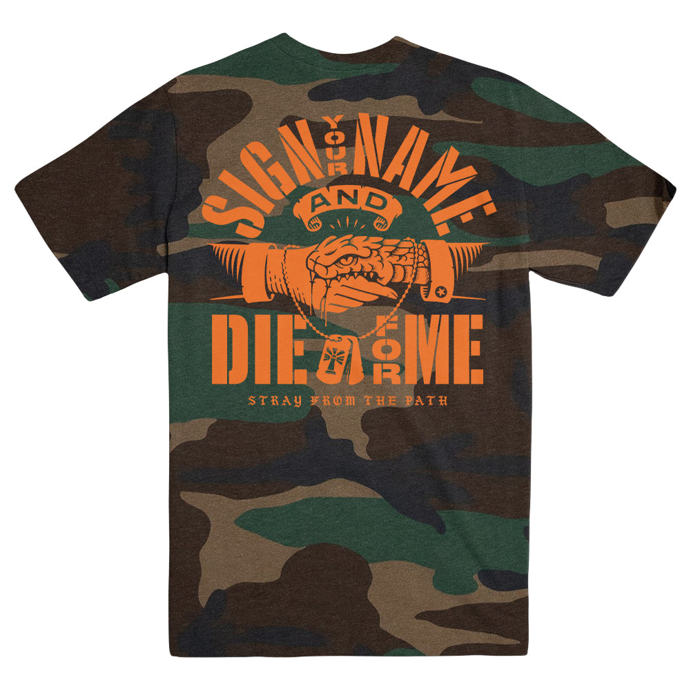Stray From The Path Merch Chest Candy Camo Shirt Stray From The Path Shirt Father’S Day Gifts For Boyfriend