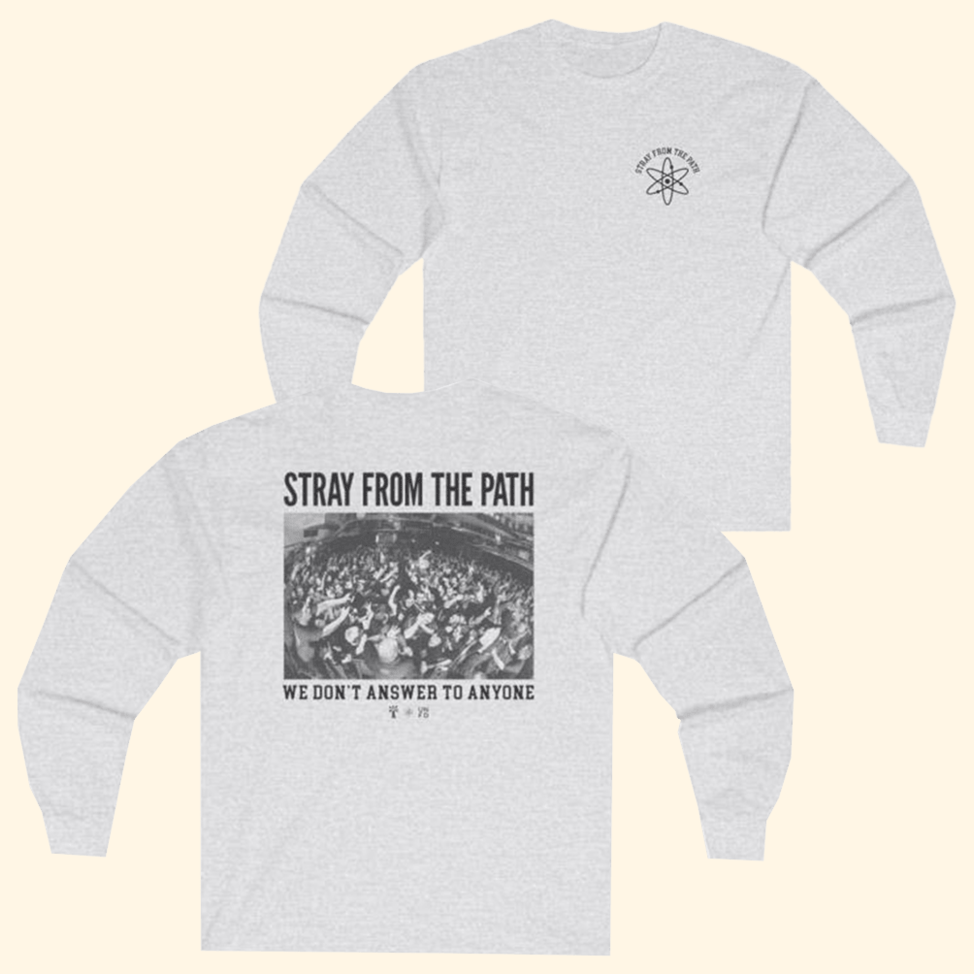 Stray From The Path We Don't Answer To Anyone Long Sleeve T-Shirt 24hundred Merch