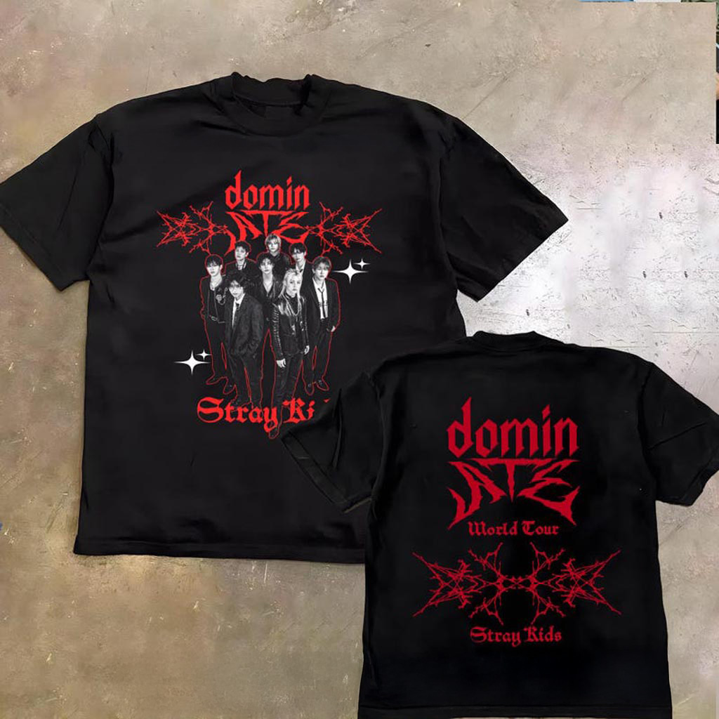 Stray Kids Domiate World Tour Shirt Stray Kids Ate T-Shirt Stray Kids Jjam Shirt Stray Kids Tee
