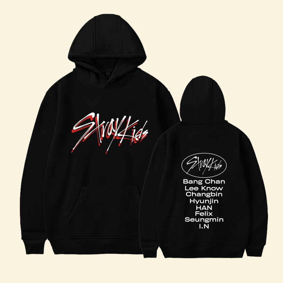 Stray Kids Hoodie SKZ Merch KPOP Stray Kids New Album Go Merchandise Father's Day Gifts
