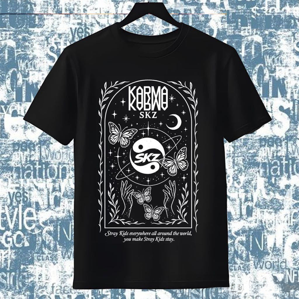 Stray Kids Karma Shirt, Stray Kids Domiate World Tour Shirt, Stray Kids Karma Comeback Shirt,