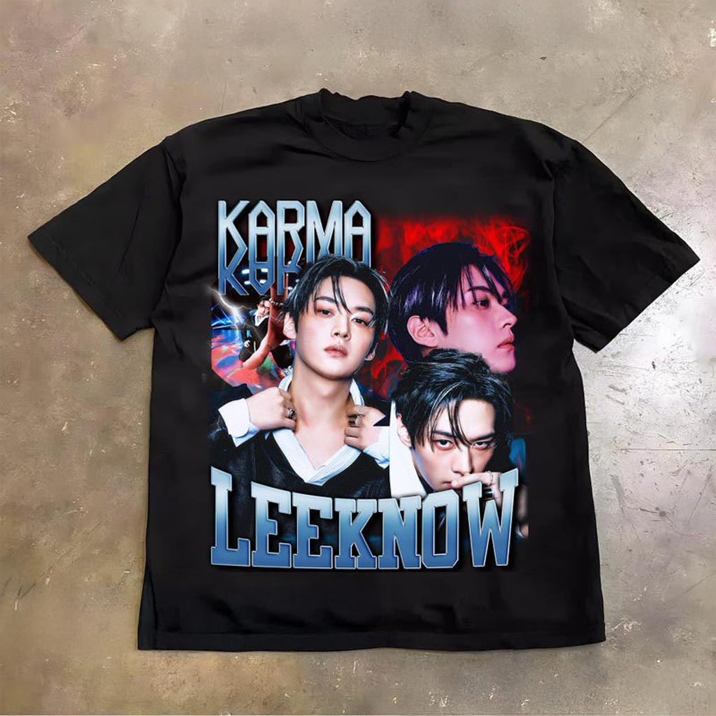 Stray Kids Lee Know Karma Shirt Stray Kids Karma K-Pop T-Shirt Hoodie Sweatshirt Stray Kids