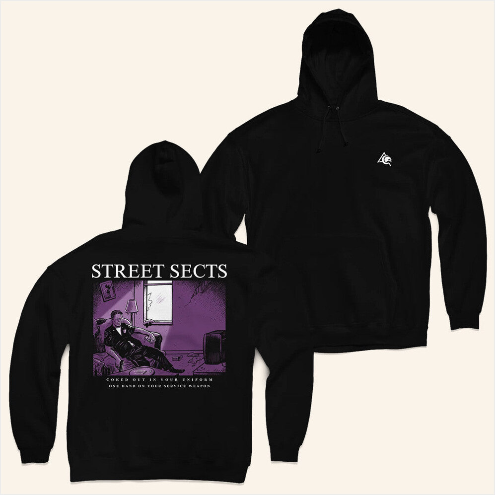 Street Sects Cassette Cop Hoodie Massacre Merch Unique Gifts For Boyfriend BFF Gifts Ideas