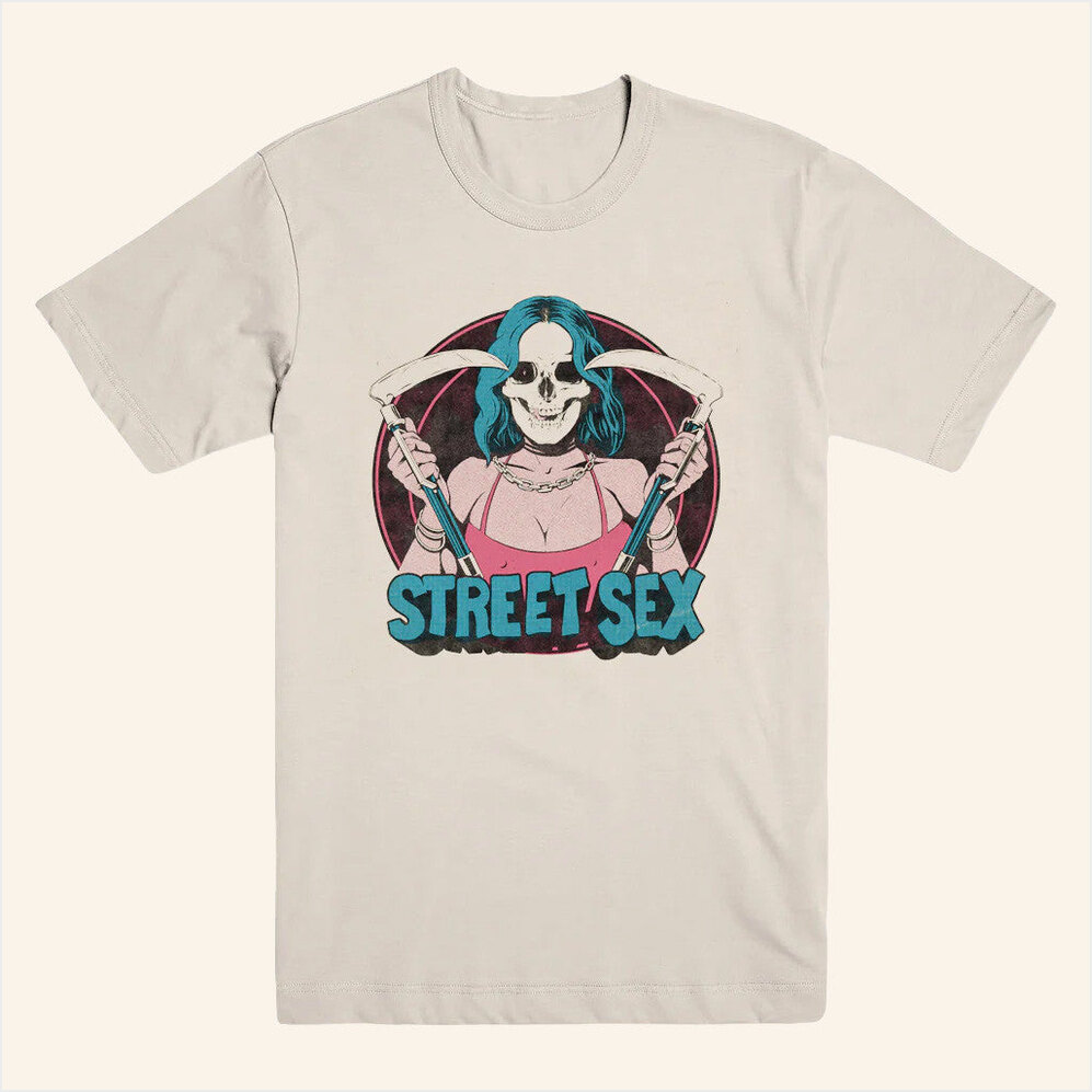 Street Sex Logo T-Shirt Evil Greed Merch Birthday Gifts For Dad BFF Gifts Christmas Presents