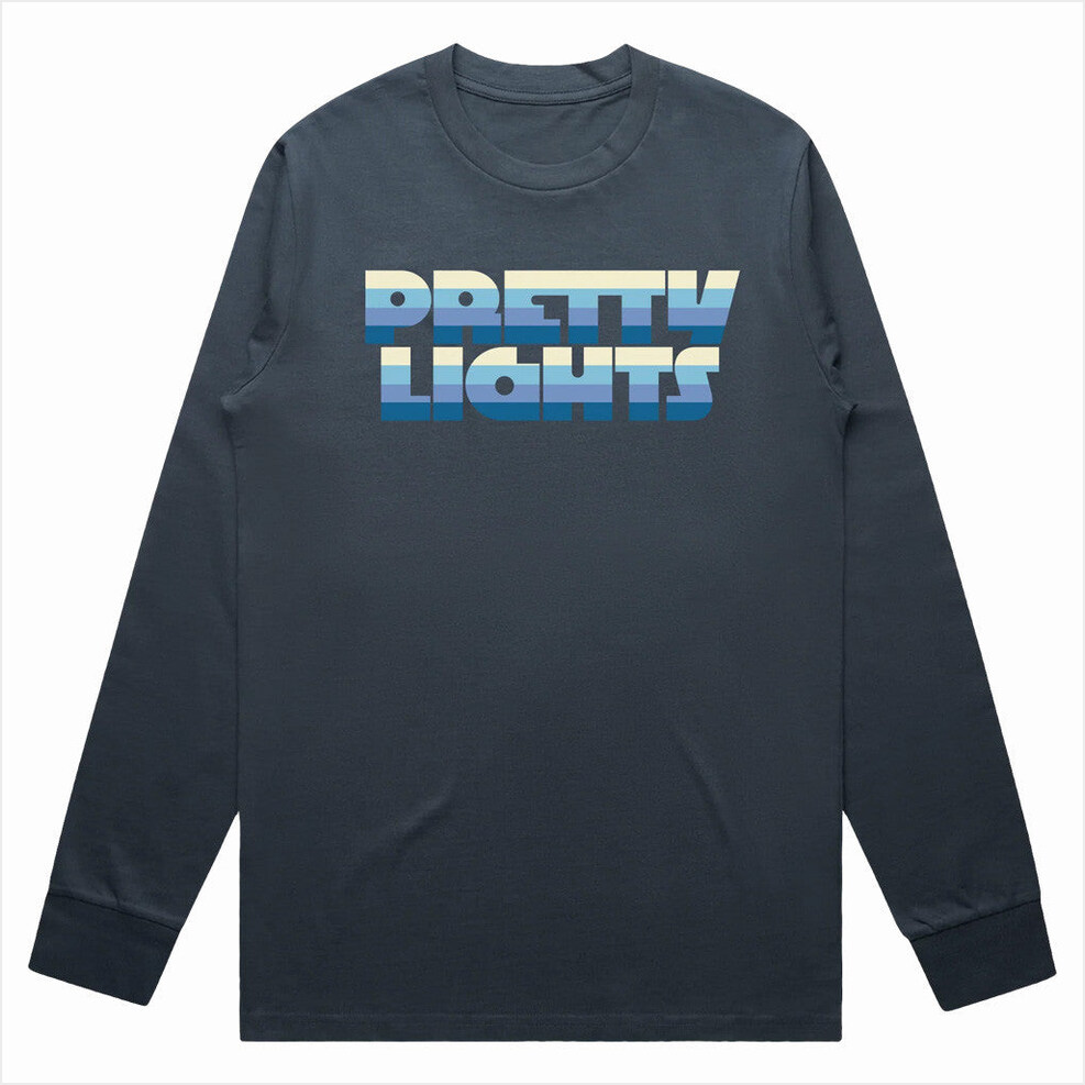 Striped Logo Long Sleeve T-Shirt Pretty Lights Merch Gifts For Music Fans Gifts For Besties
