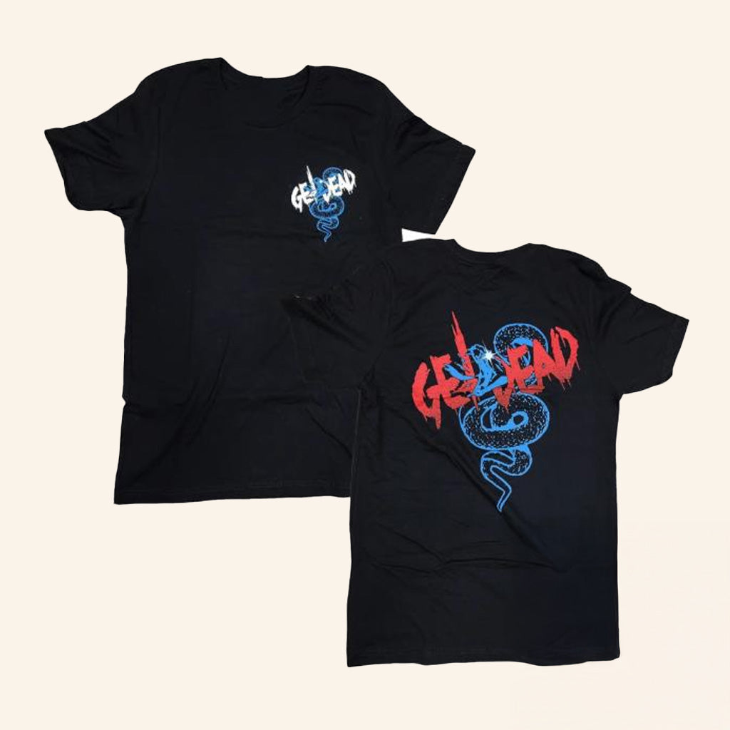 Stupid Rad Merch Get Dead Snake T-Shirt Gifts For Boyfriend