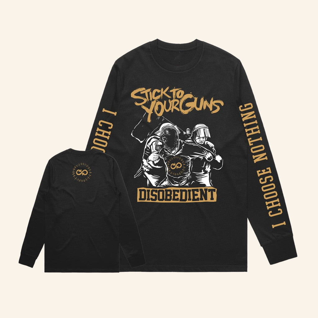 Styg Merch Stick To Your Guns I Choose Nothing Long Sleeve Shirt Him Gifts