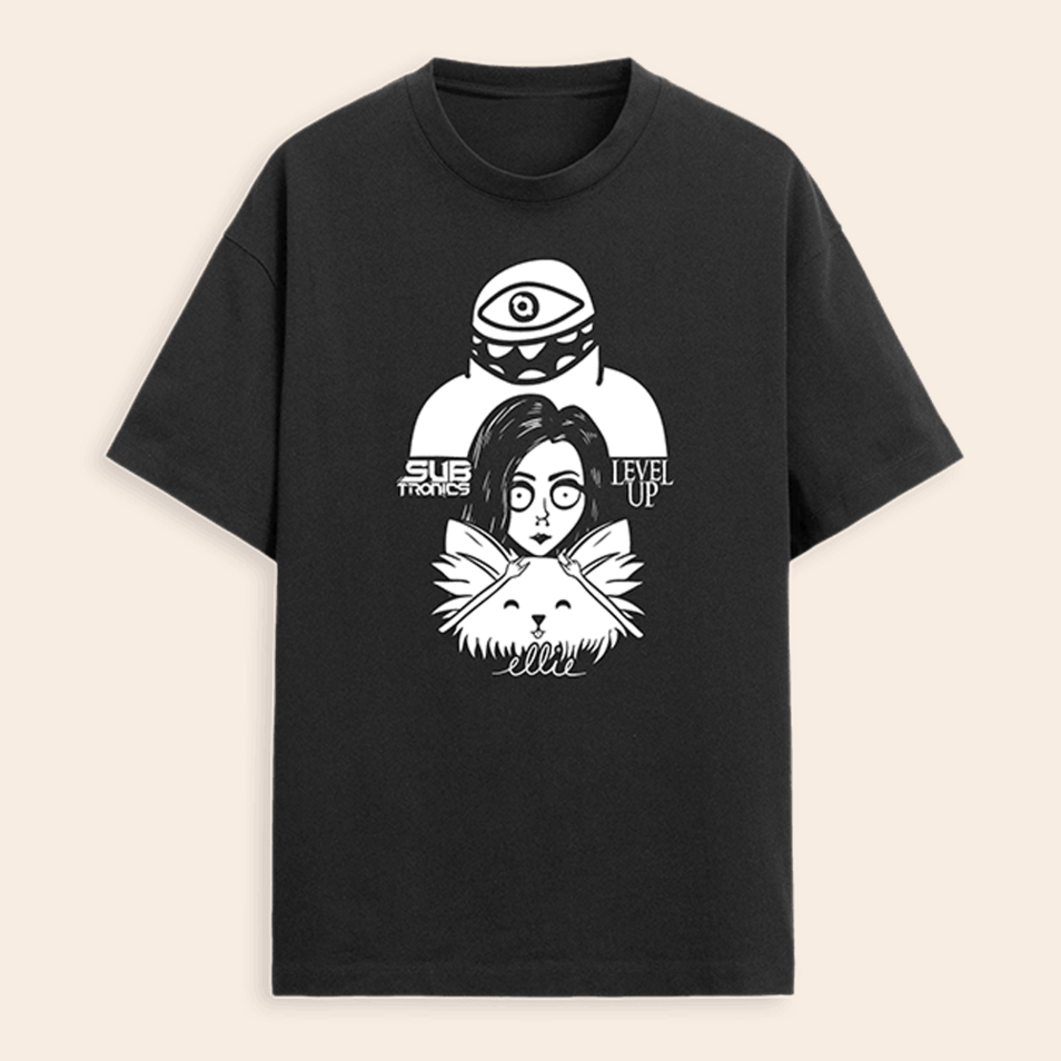 Subtronics Ellie T-Shirt Subtronics Merch Father's Day Birthday Gifts For DJ Fans Gifts For BFF
