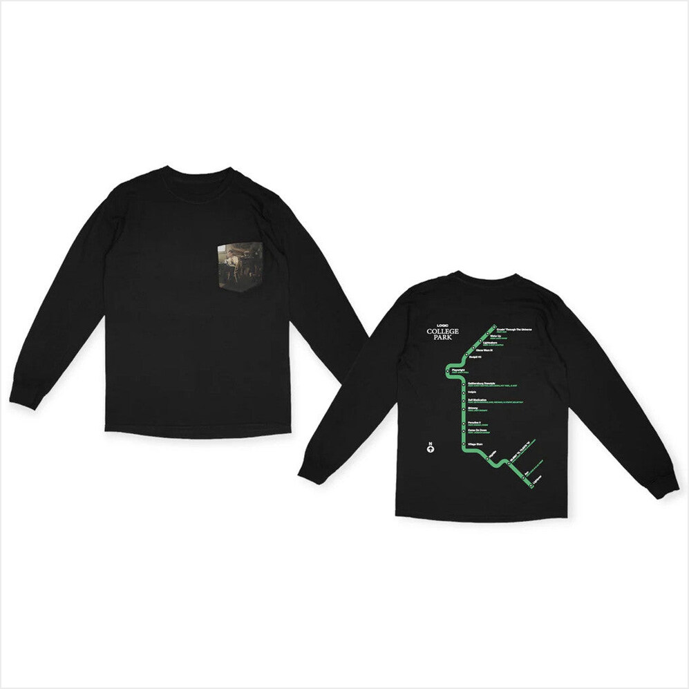 Subway Pocket Long Sleeve T-Shirt Logic Merch Birthday Gifts For Dudes Gifts For Best Friend
